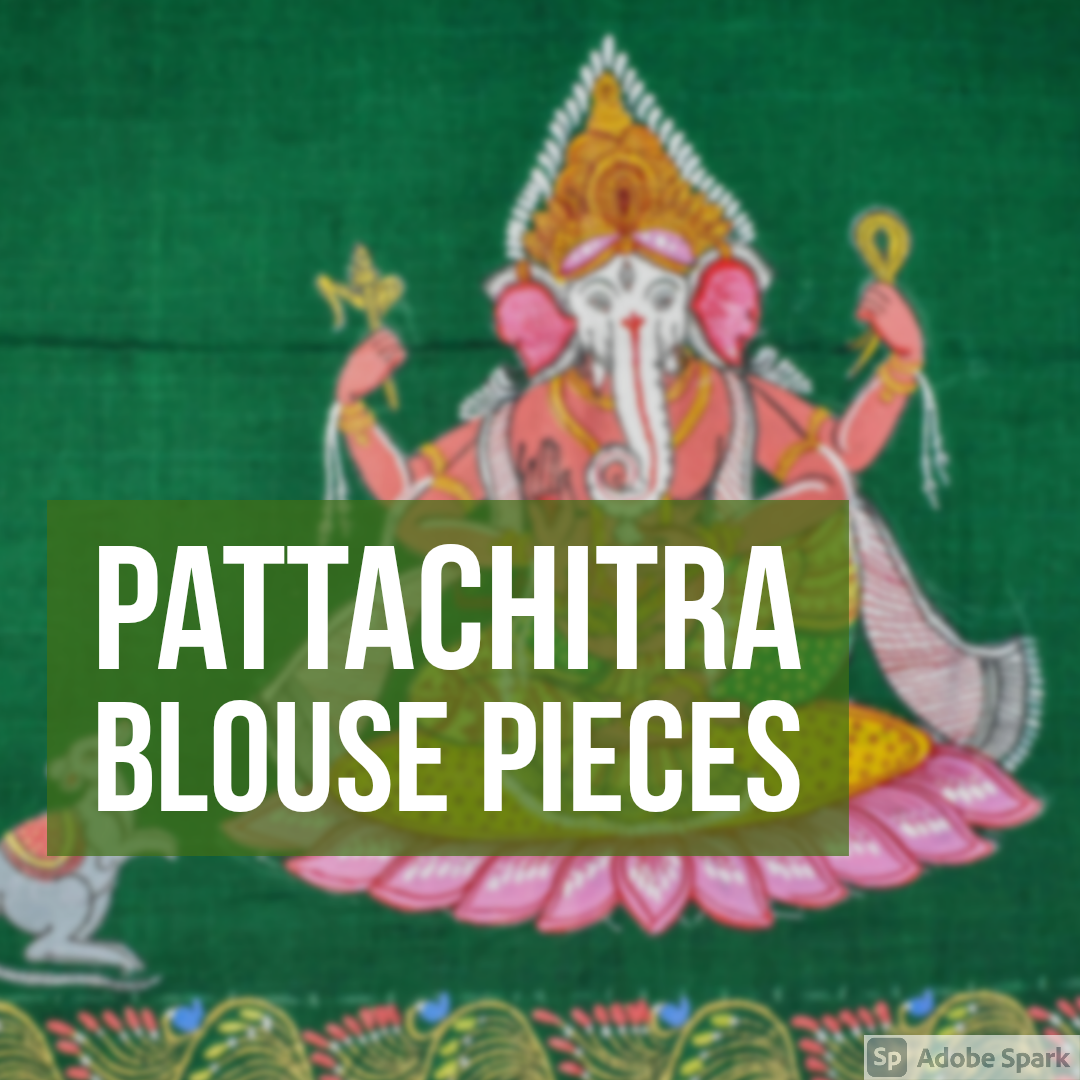 Pattachitra Blouse Pieces
