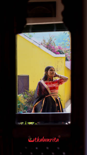 Box Saura Tribals Bomkai Silk (Lehenga)