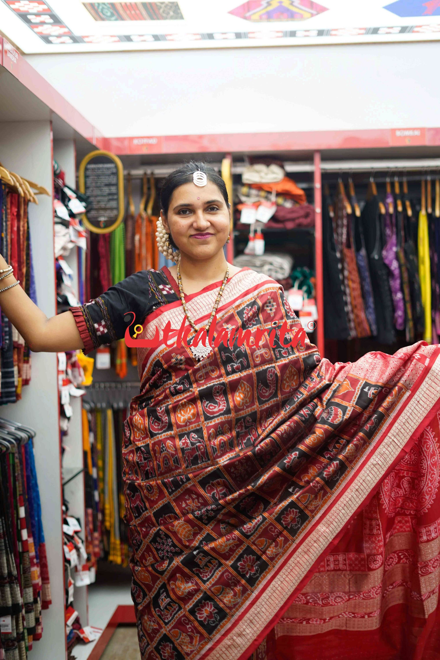 Nabakothi Sambalpuri Silk Saree