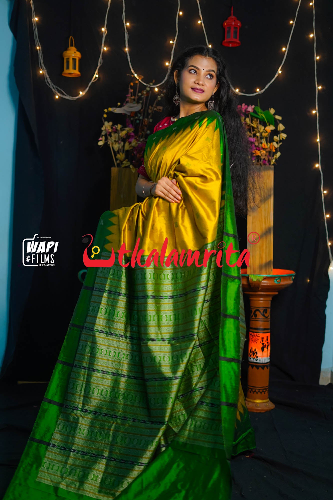 Swarnalata Bomkai Silk Saree