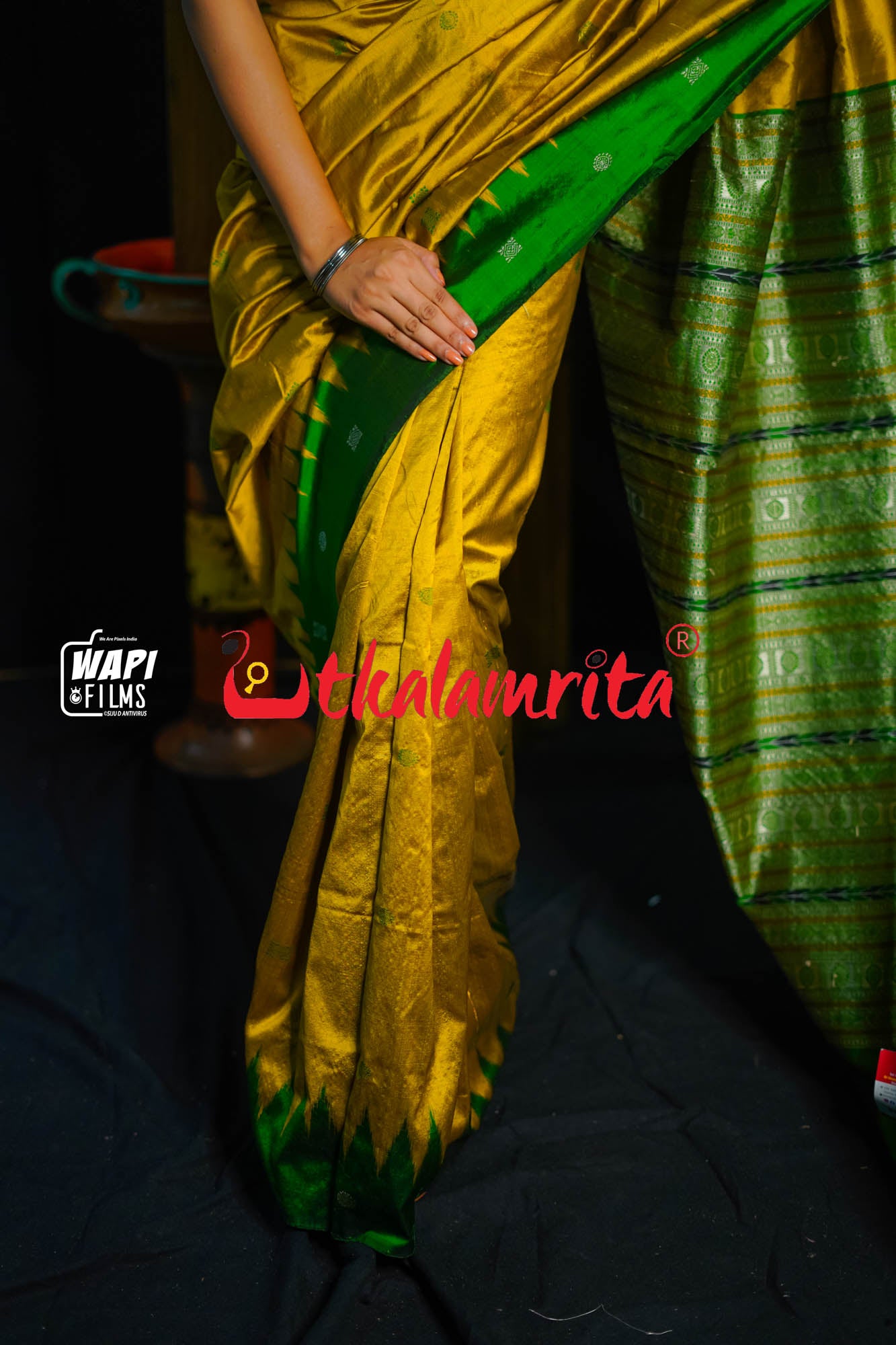 Swarnalata Bomkai Silk Saree