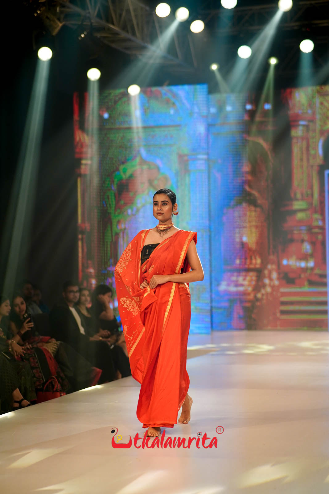 Sita Harana Pattachitra Silk Saree