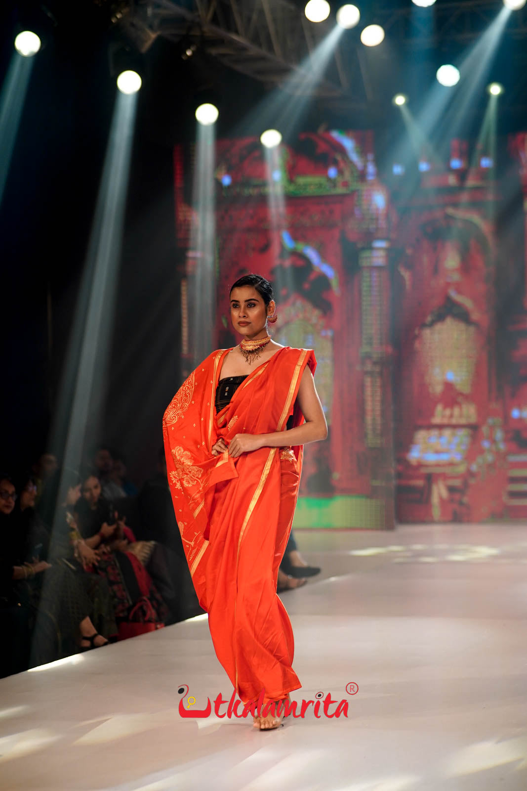 Sita Harana Pattachitra Silk Saree