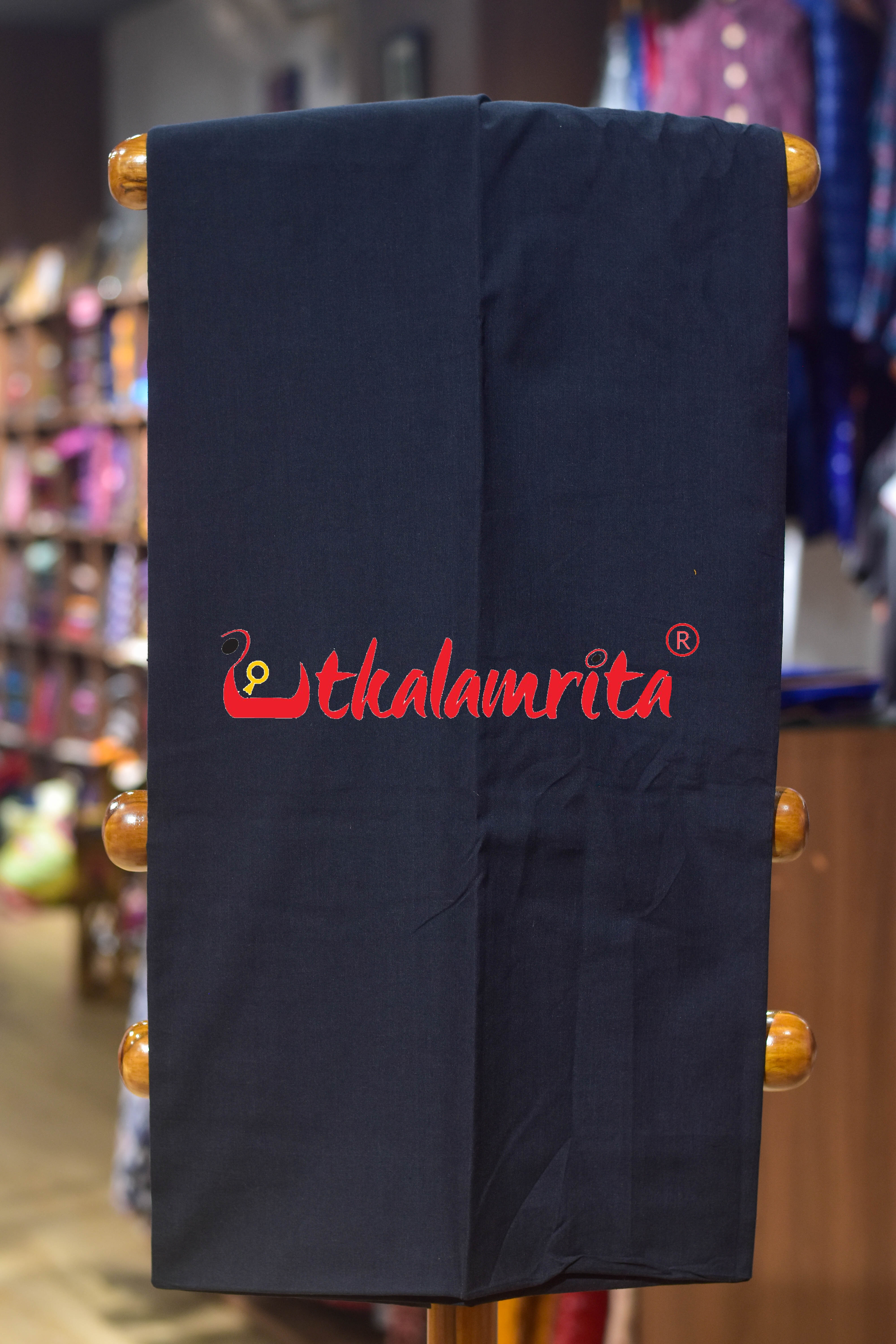 Purple Flower Sambalpuri Cotton Dress Set