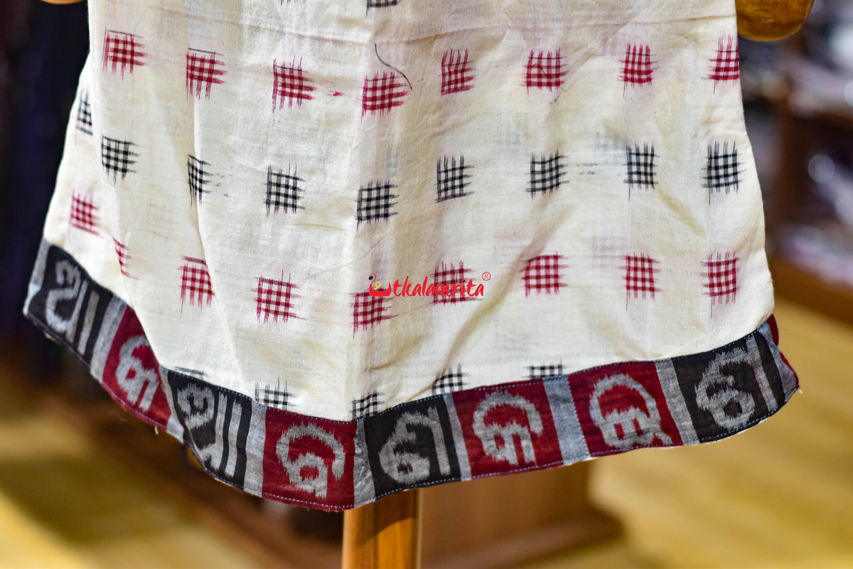 Jharaka Design Pasapali Odia Letters (Kid's Frock)