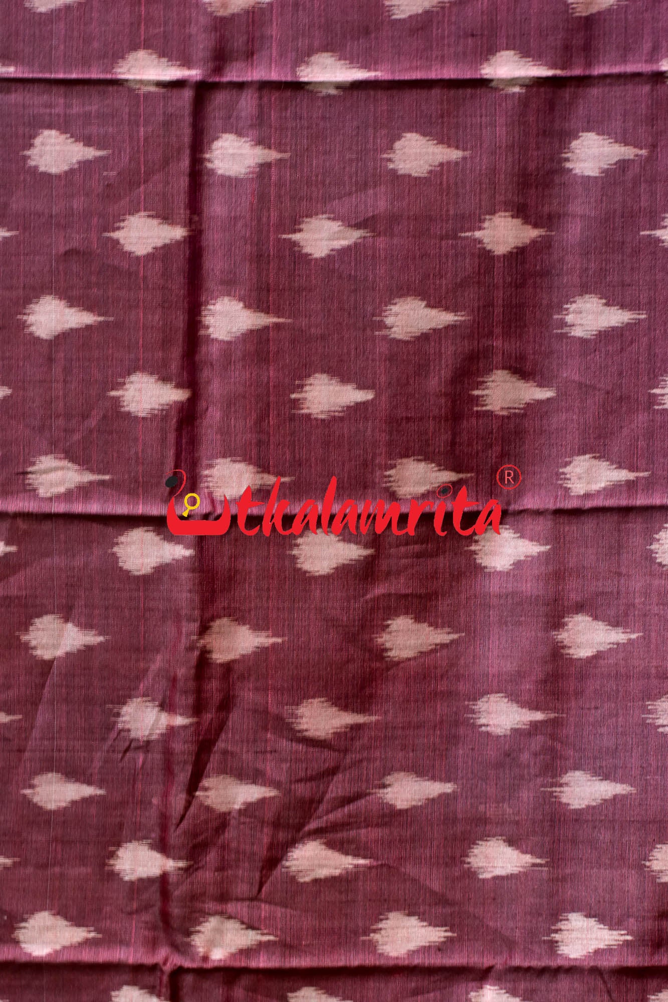 Cobalt Blue Flower Petals Tussar Saree