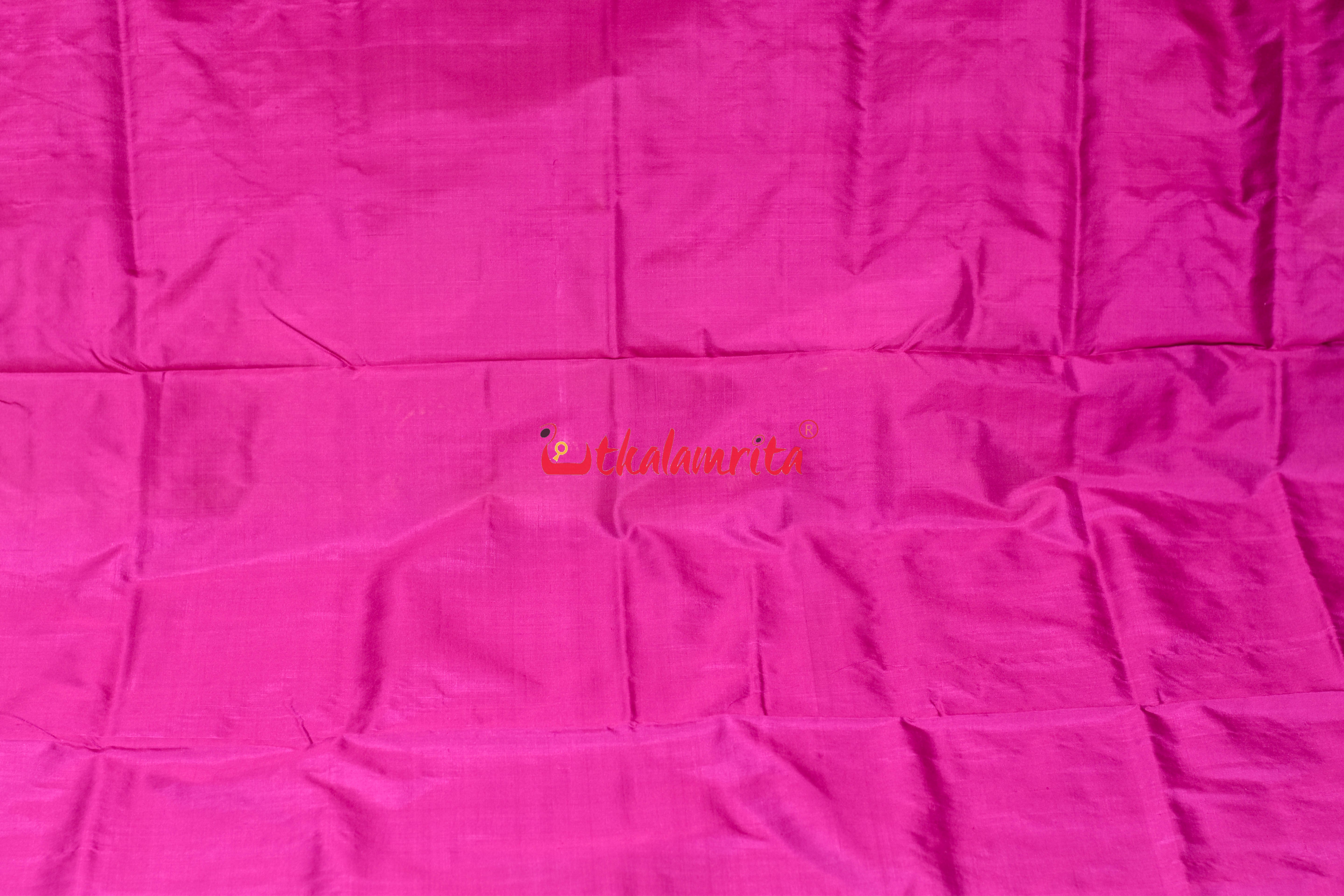Yellow Rani Sabari Bomkai Silk Saree