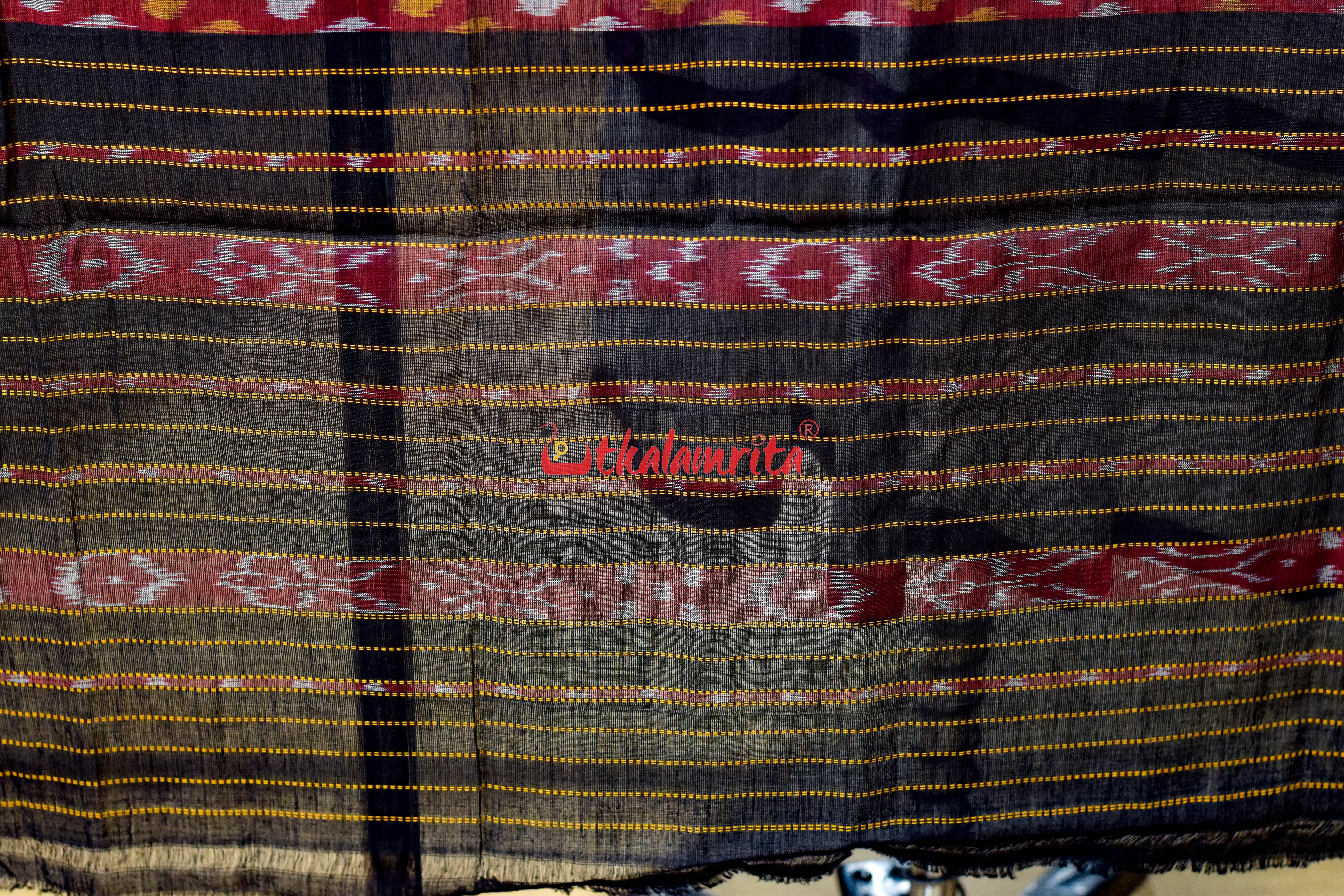 Maroon Body Bandha Khandua Cotton (Dupatta)