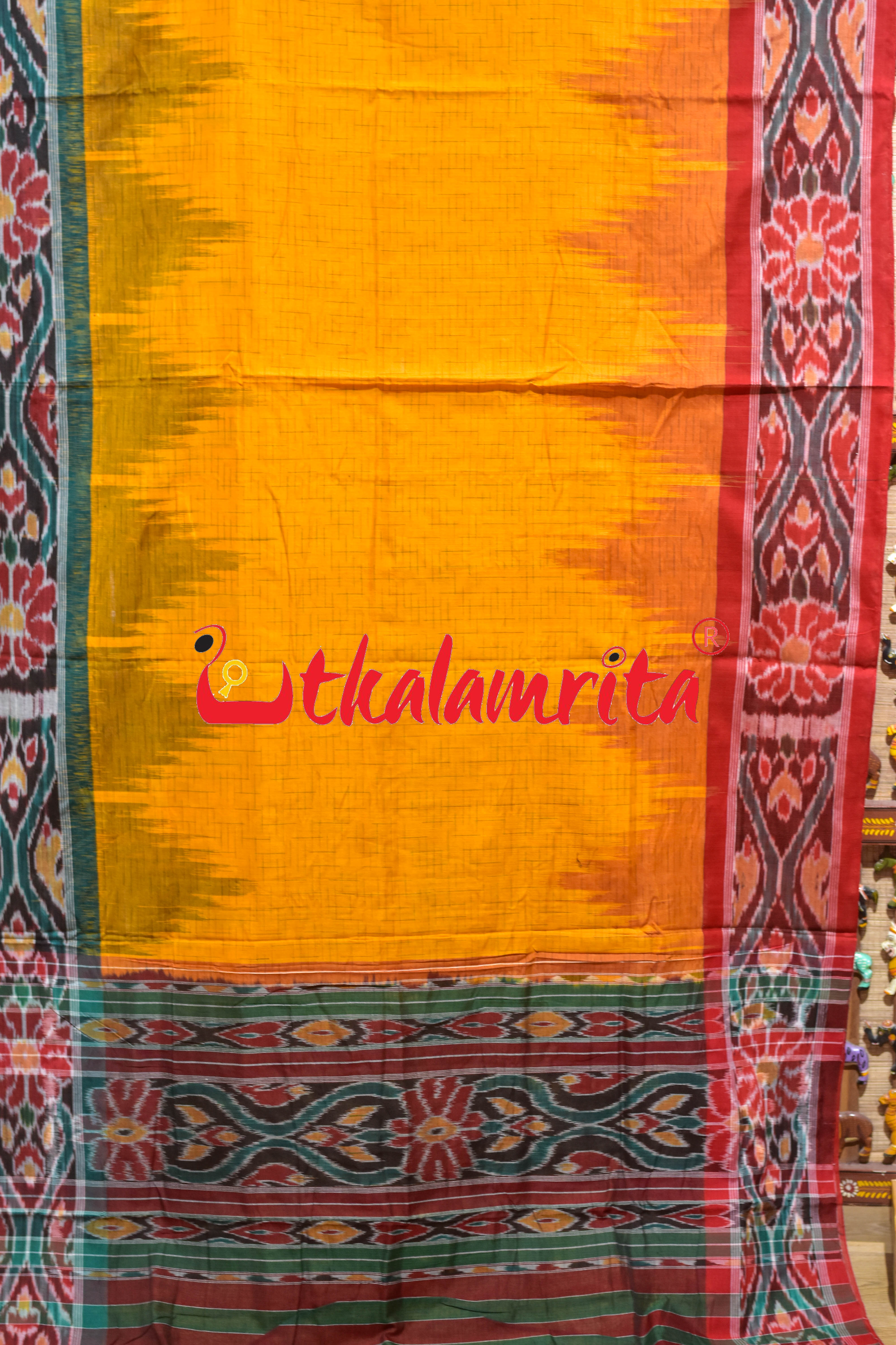 Mustard Ganga Jamuna Temple Scot Red Green
