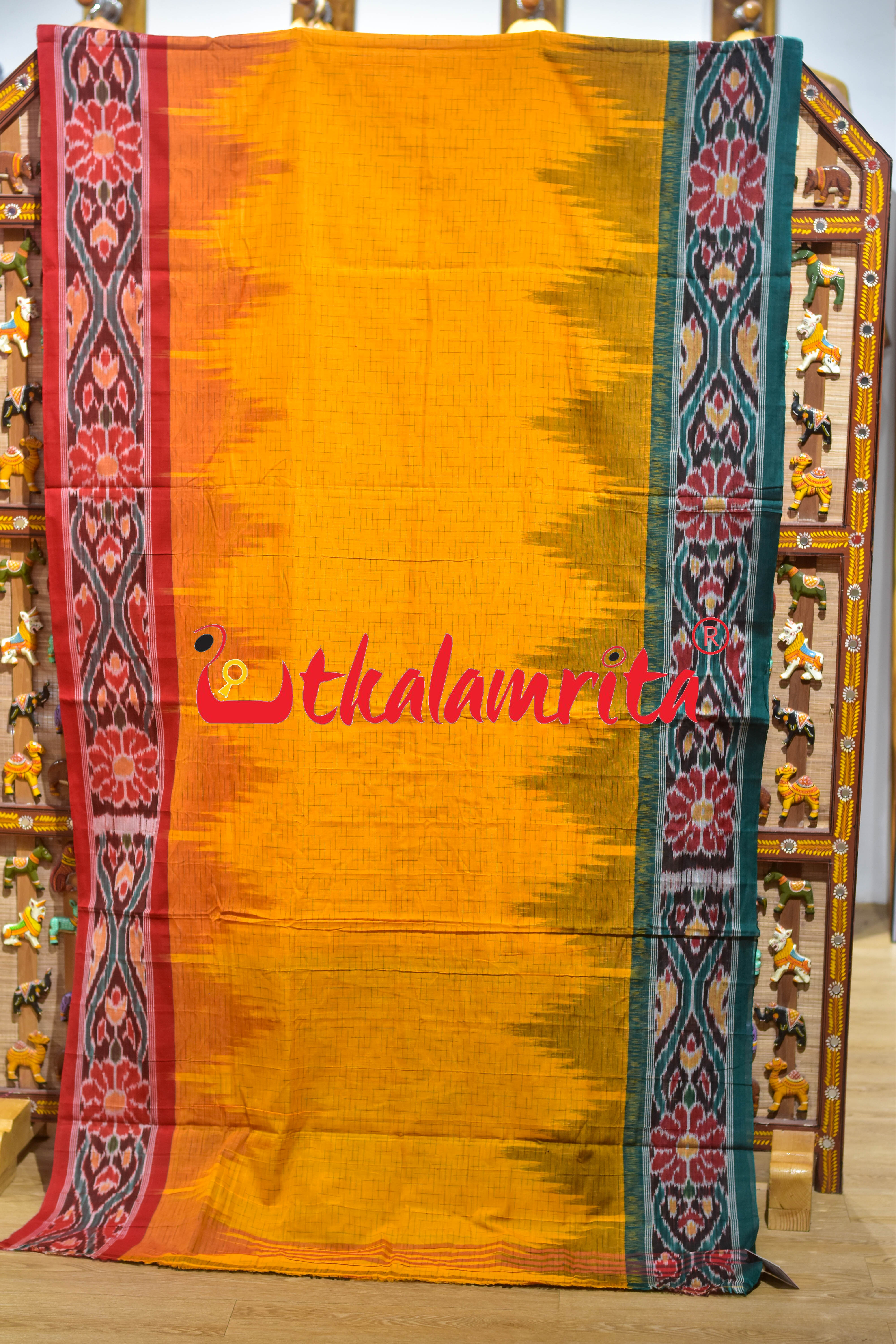 Mustard Ganga Jamuna Temple Scot Red Green
