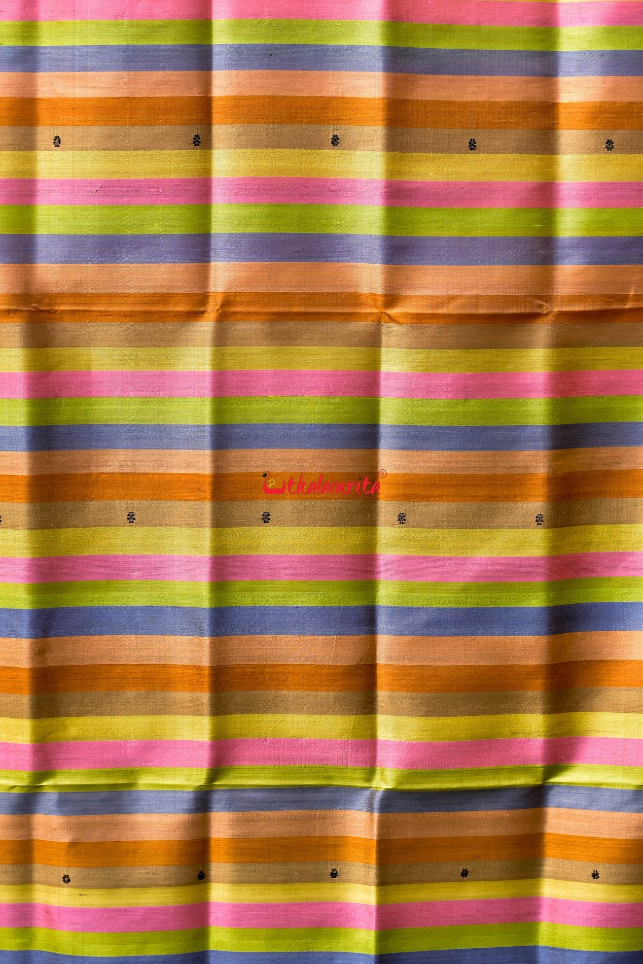 Rainbow Khandua Silk Saree