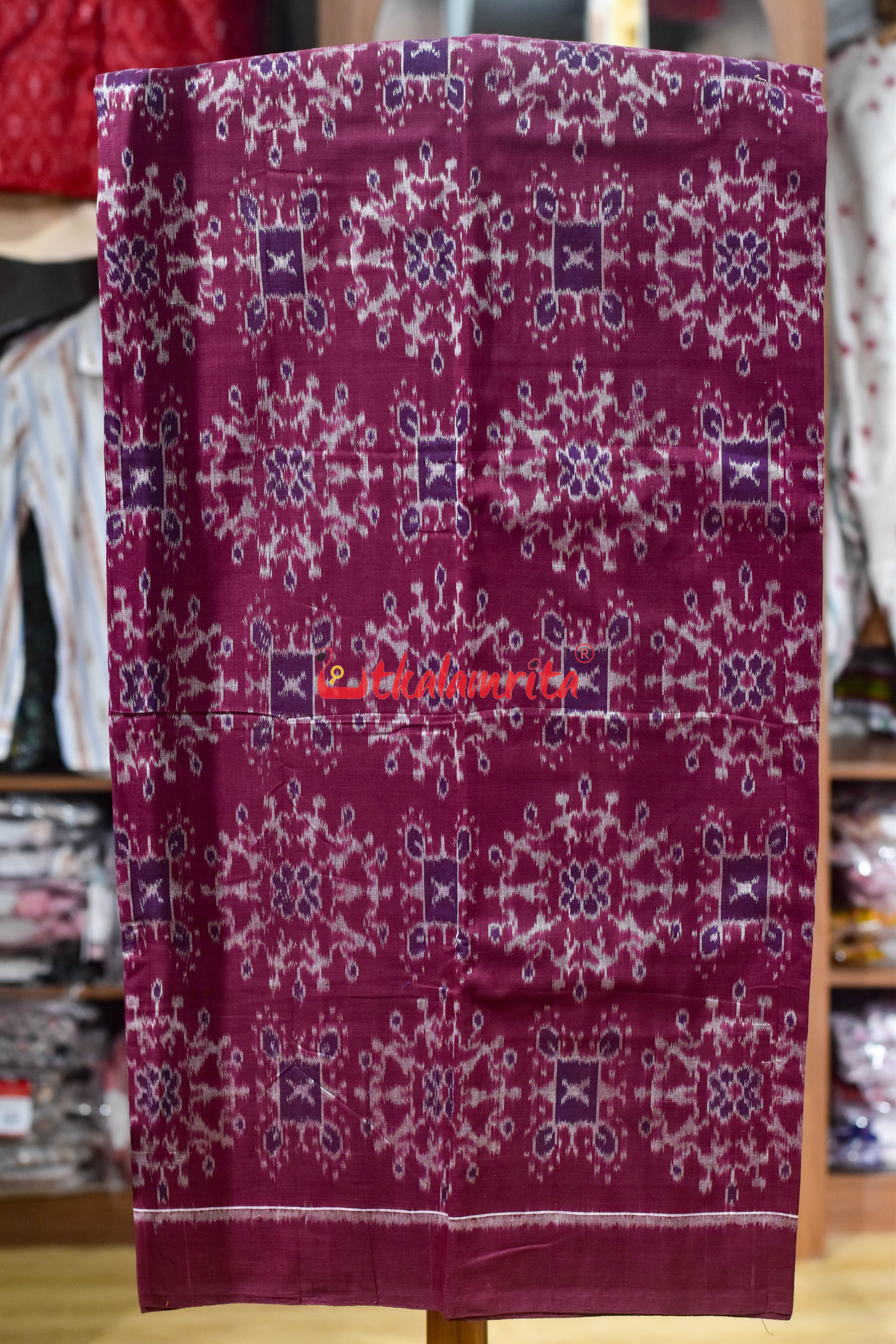 Coffee Chakra Tribals Cotton Dress Set