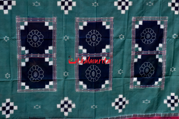Red With Big Flower Pasapali Bedsheet