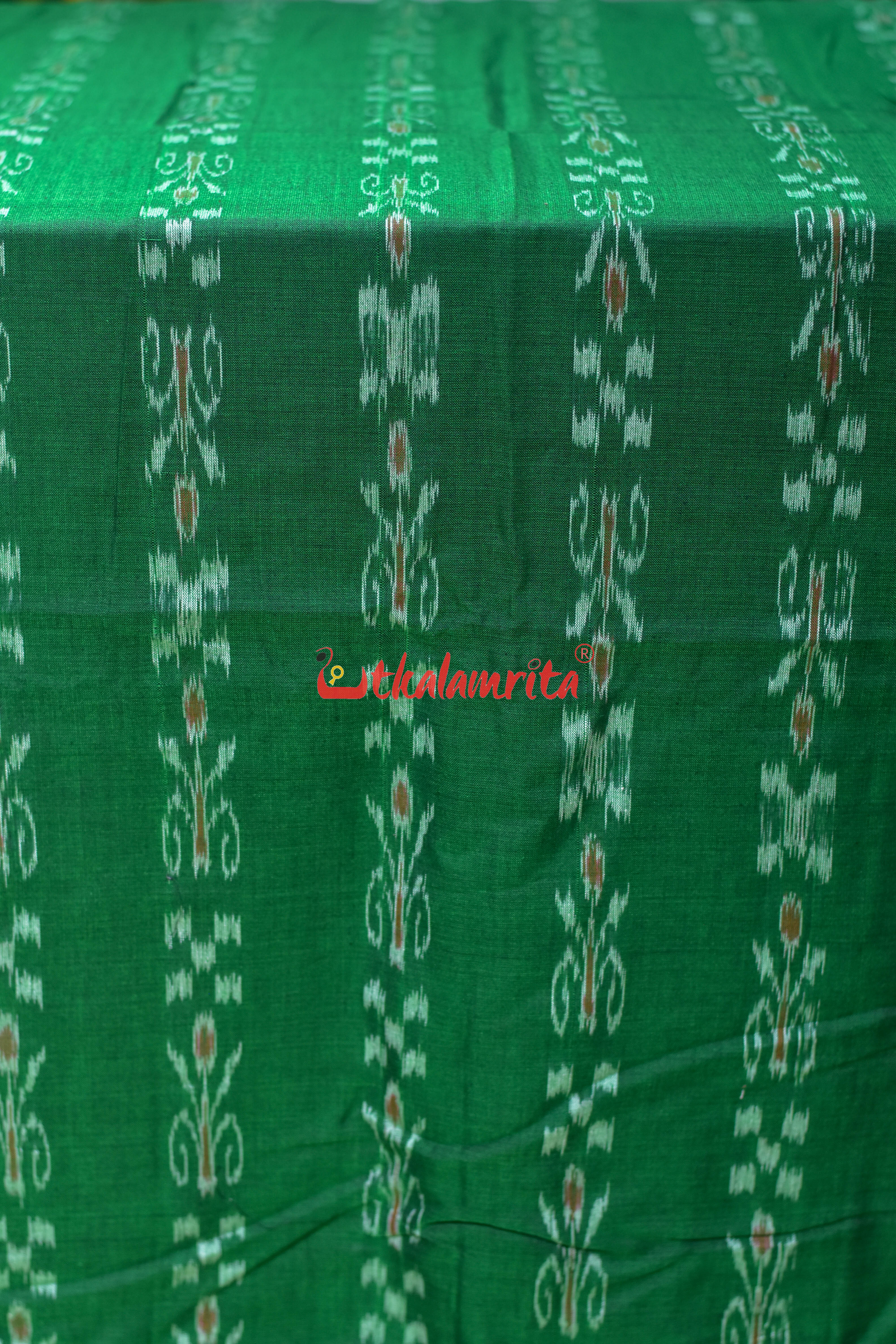 Light Green Pasapali and Kadha (Fabric)