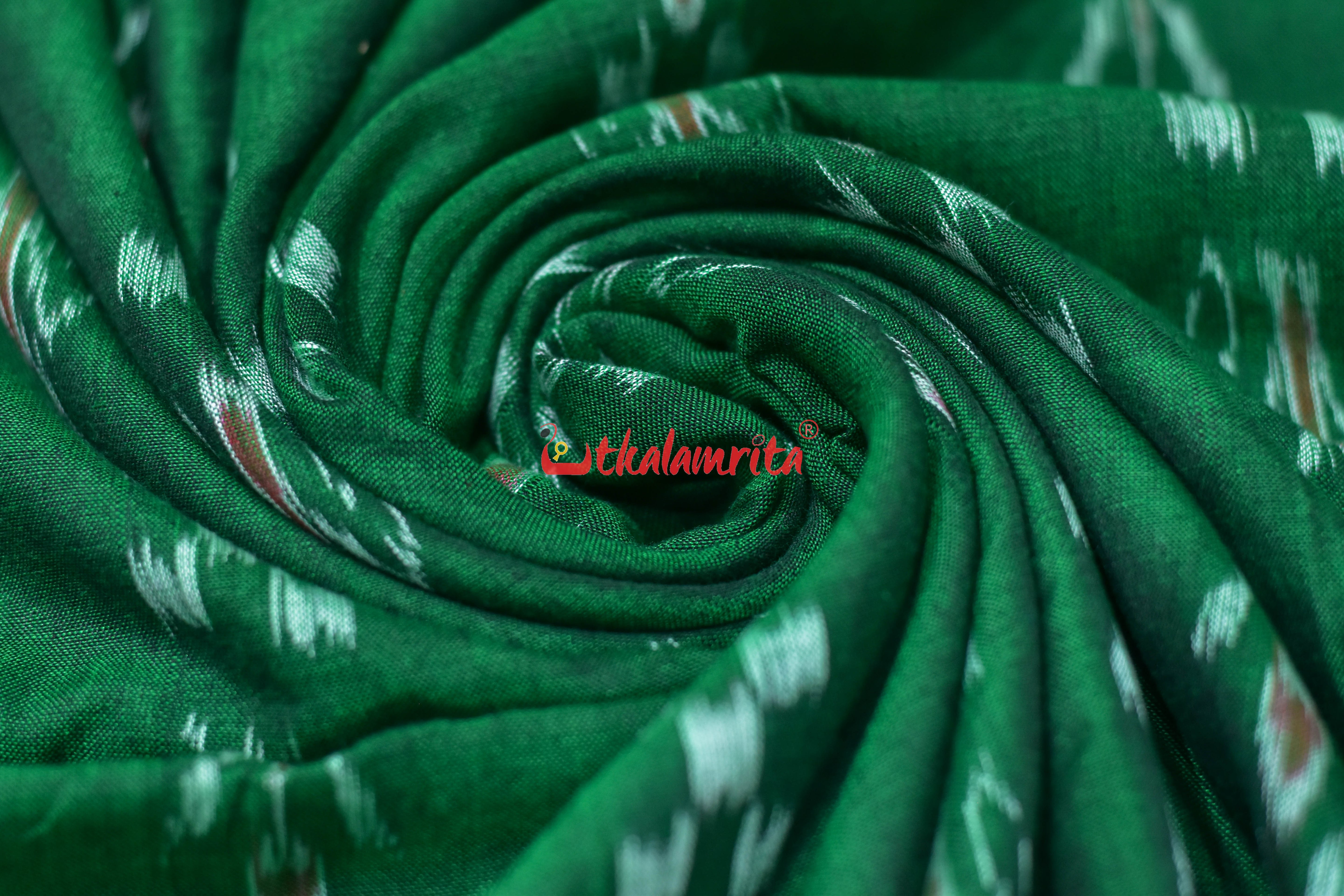 Light Green Pasapali and Kadha (Fabric)