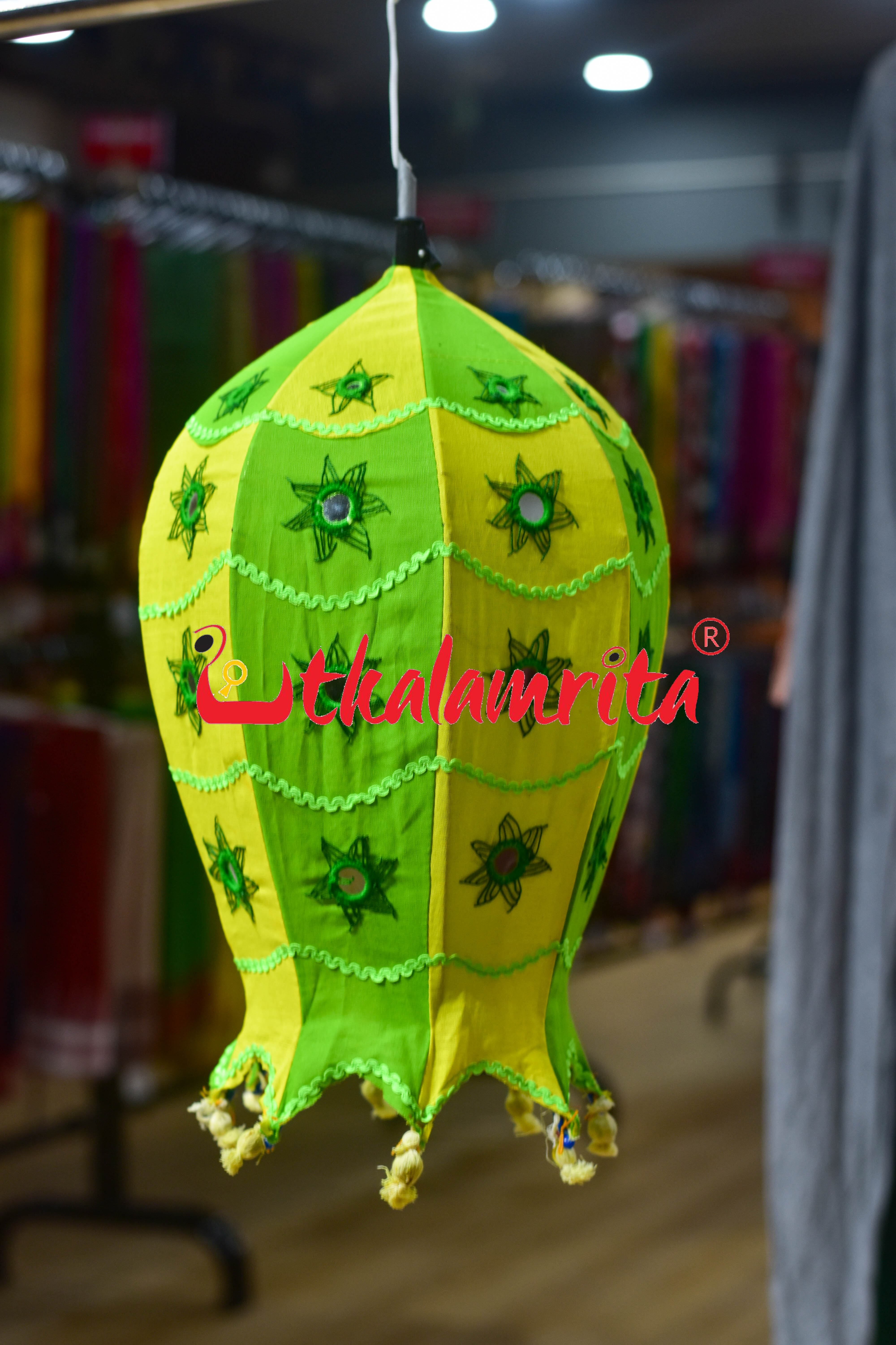 Green Yellow Special Rocket Lampshade