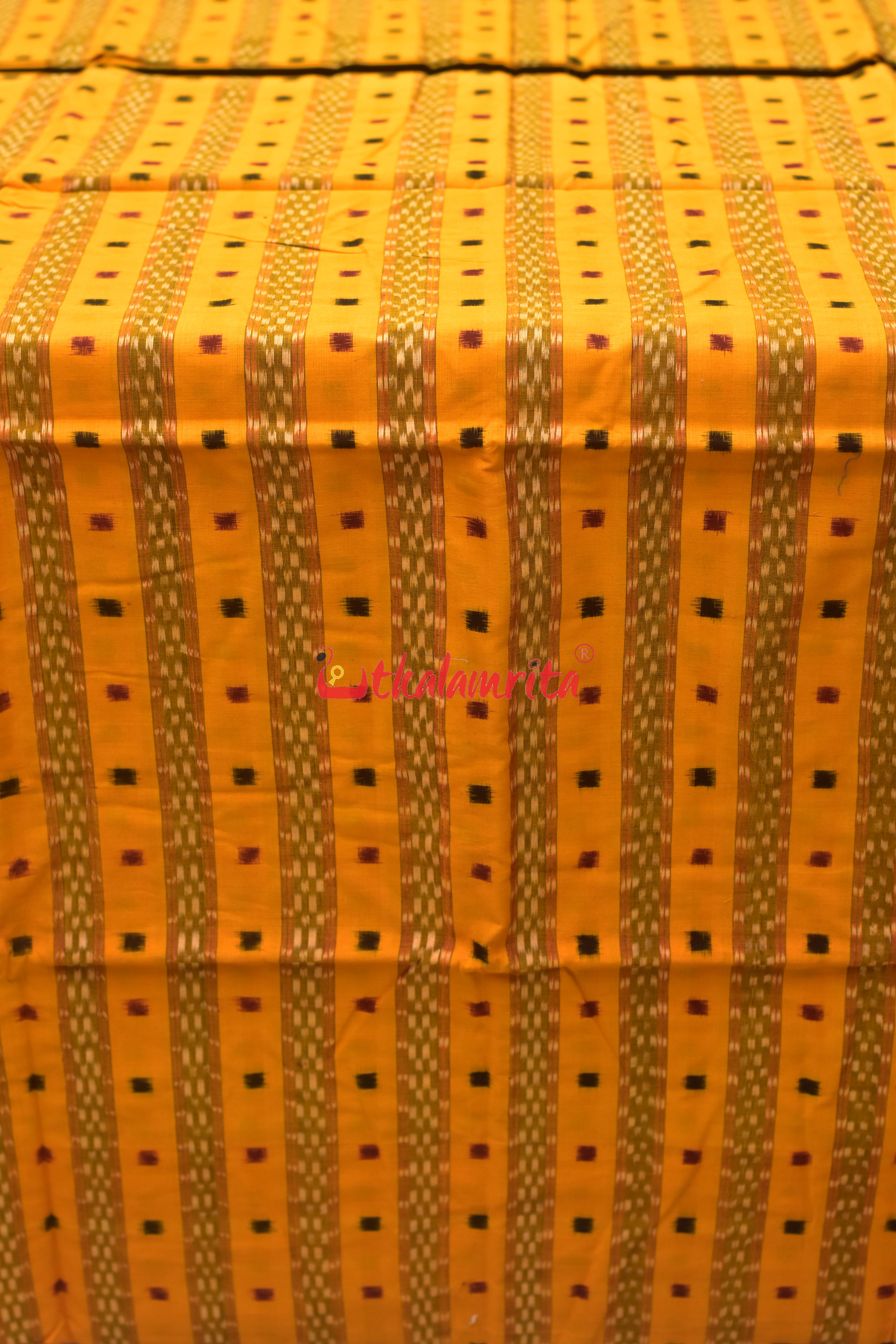 Yellow Tipa Pasapali Cotton (Fabric)