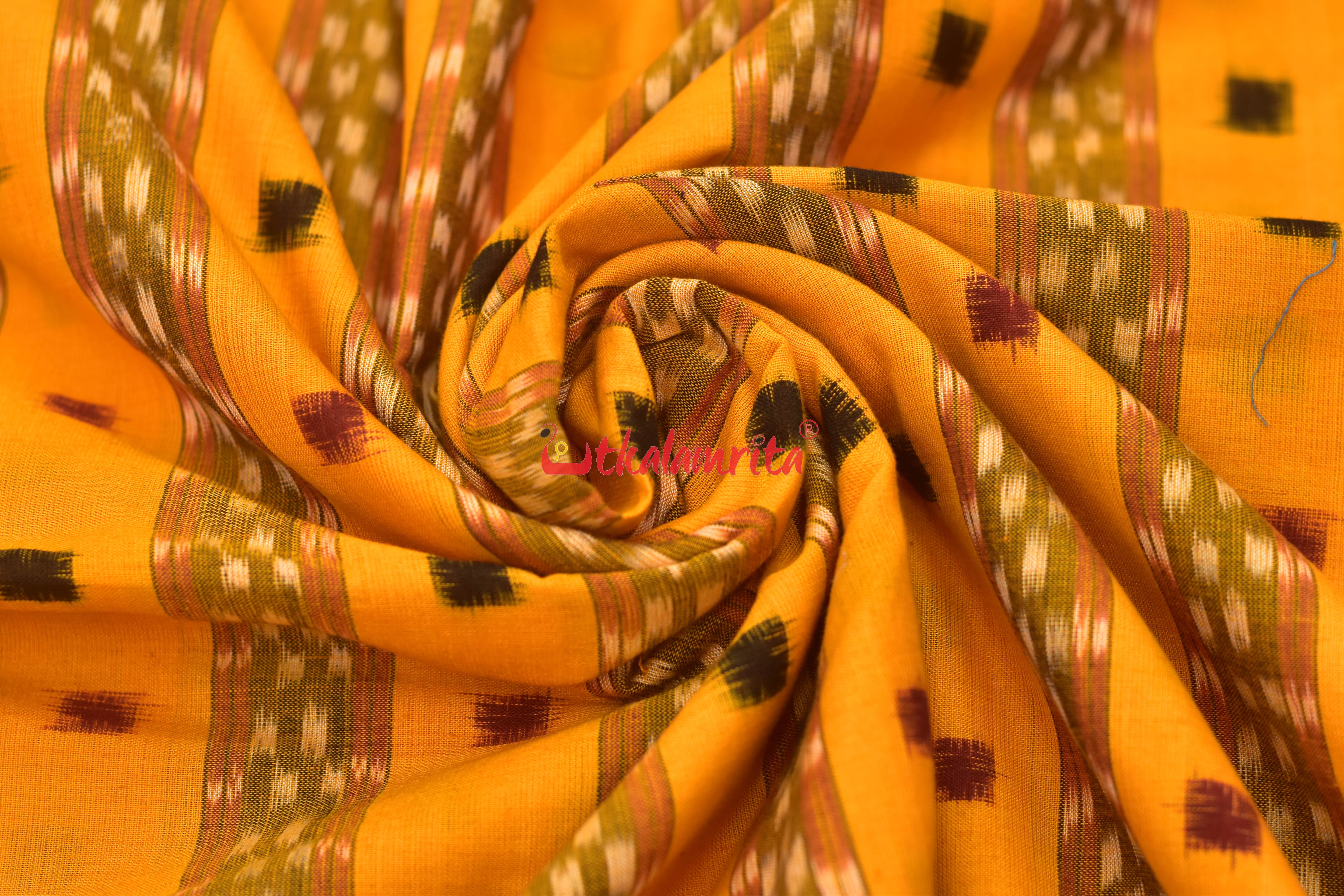 Yellow Tipa Pasapali Cotton (Fabric)