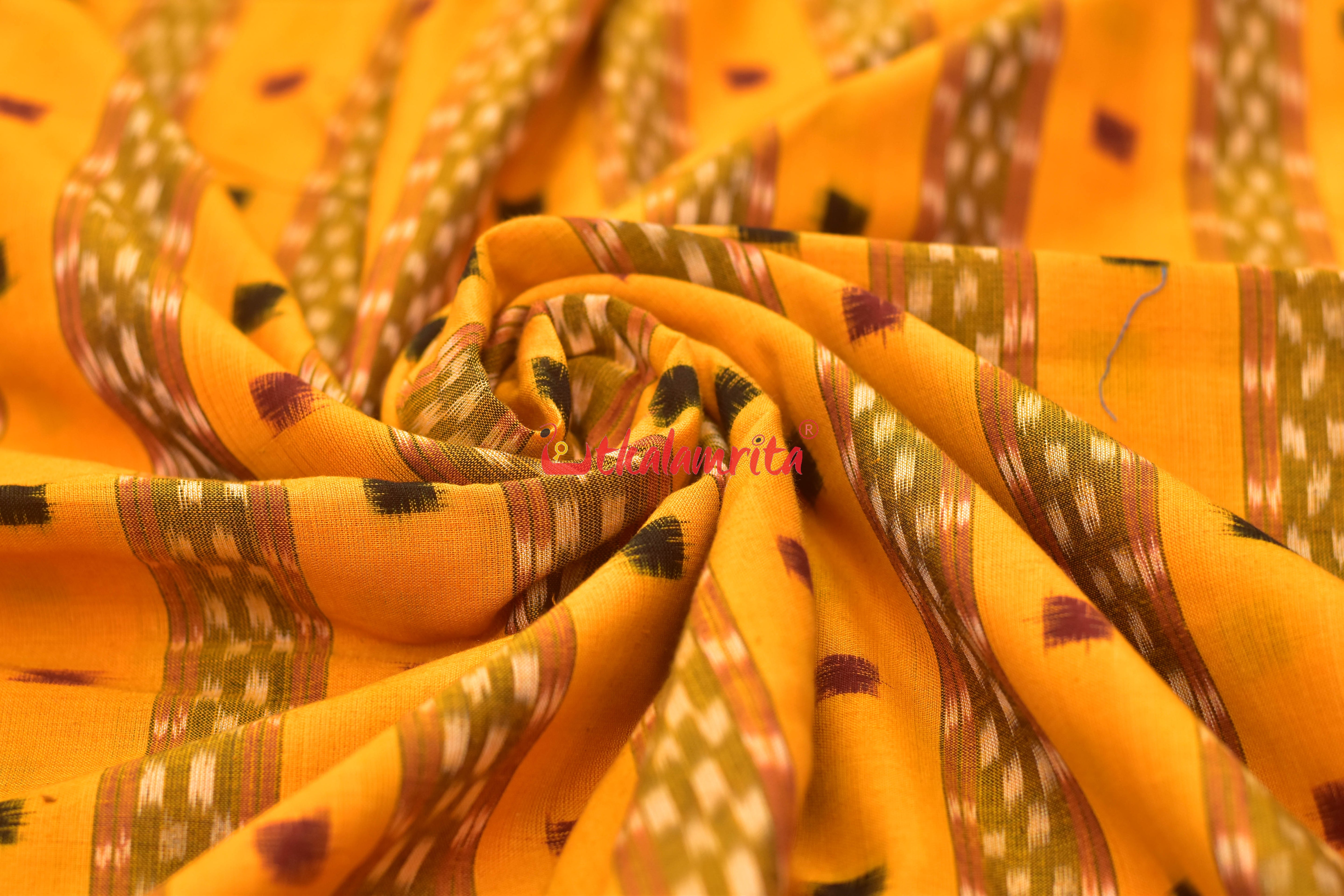 Yellow Tipa Pasapali Cotton (Fabric)