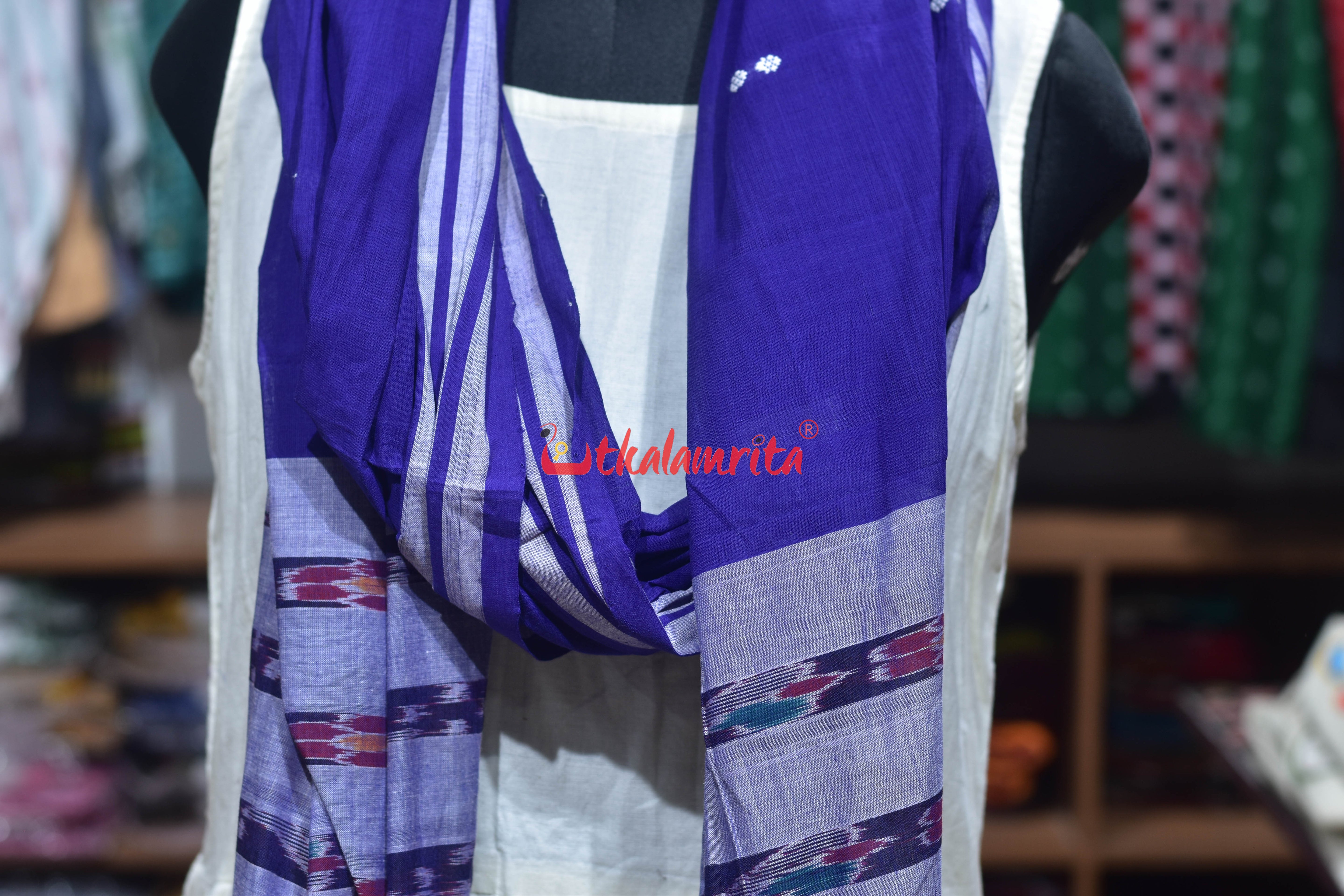 Purple Pittala Single Cotton (Dupatta)