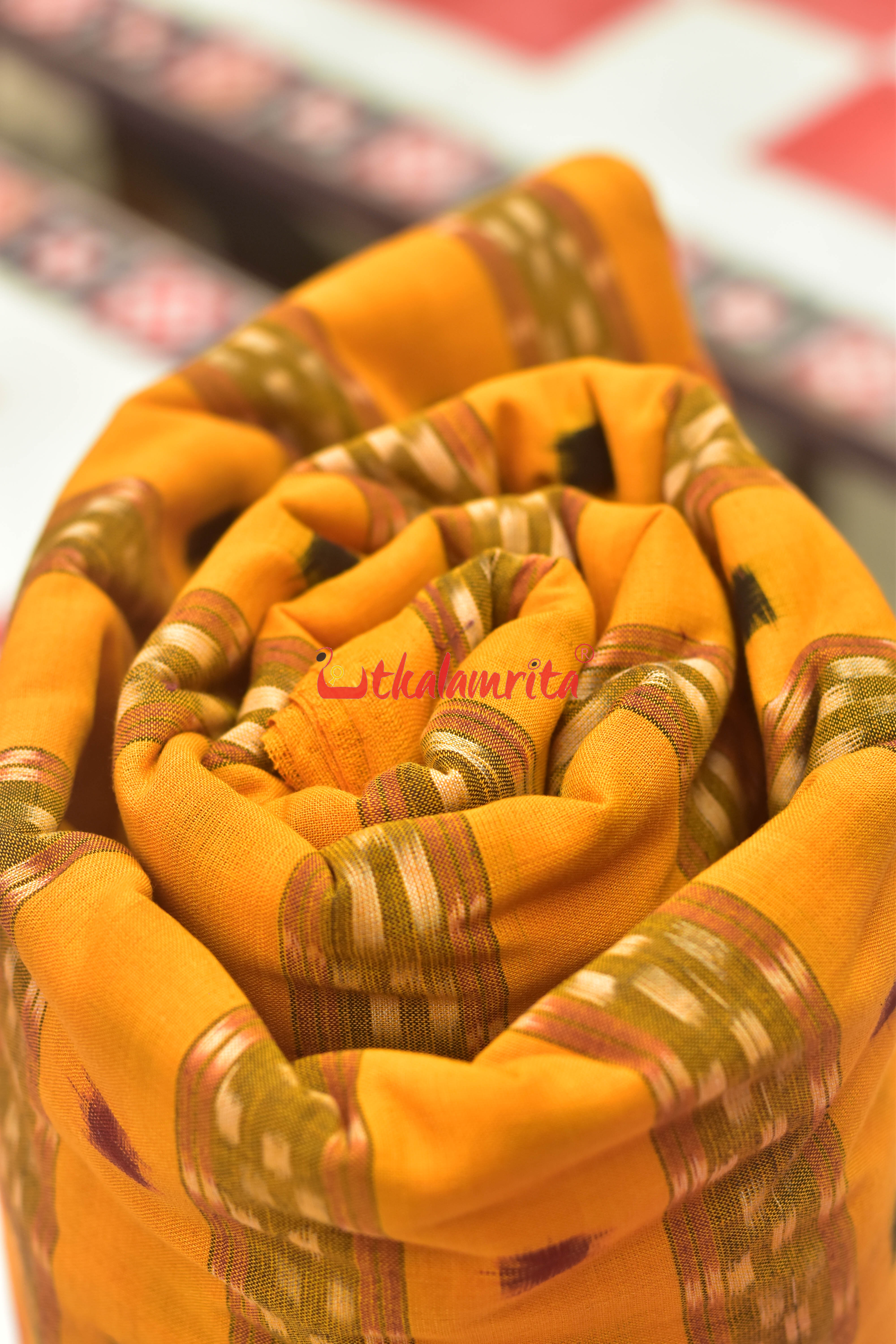 Yellow Tipa Pasapali Cotton (Fabric)