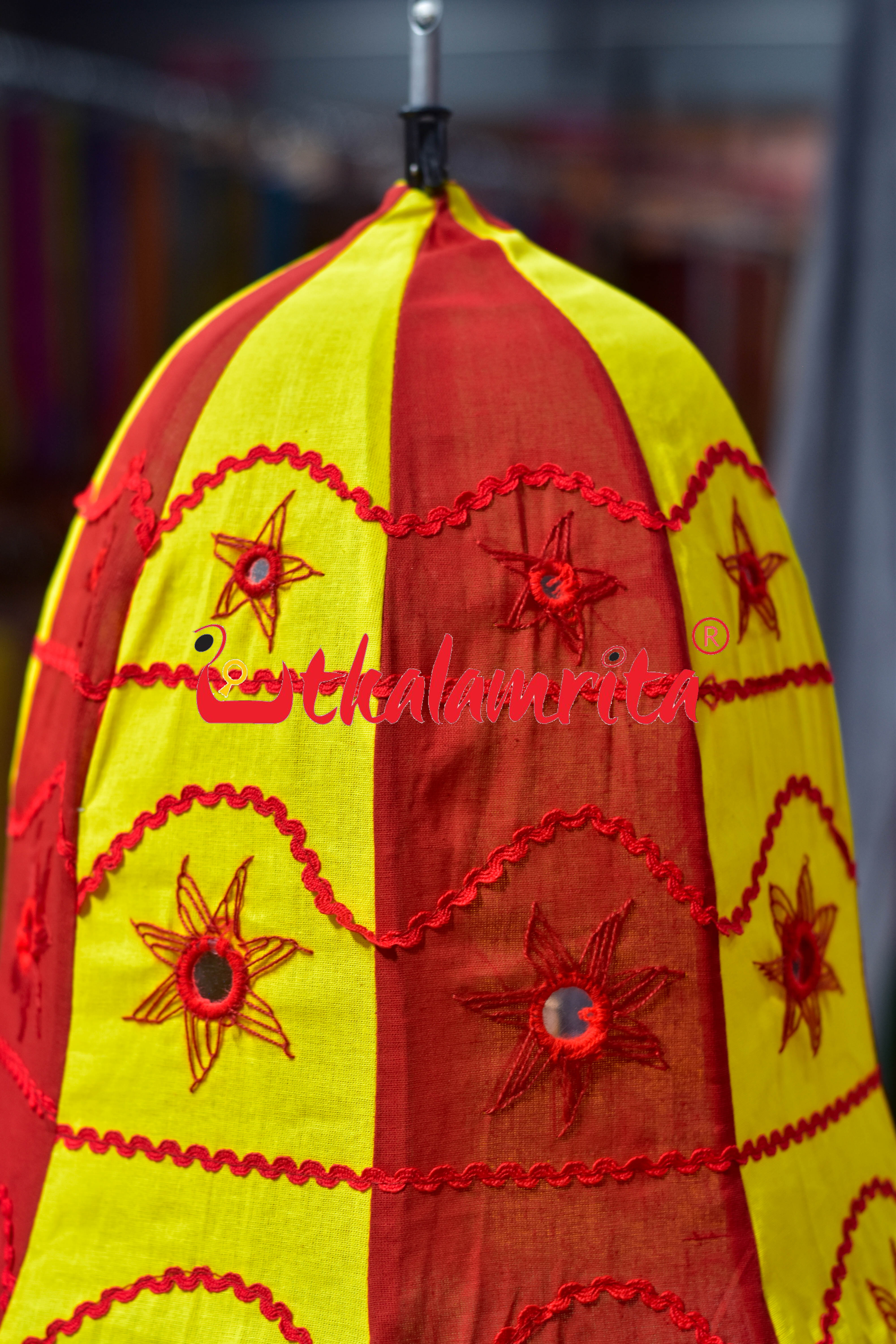 Orange Red Special Bell Lampshade