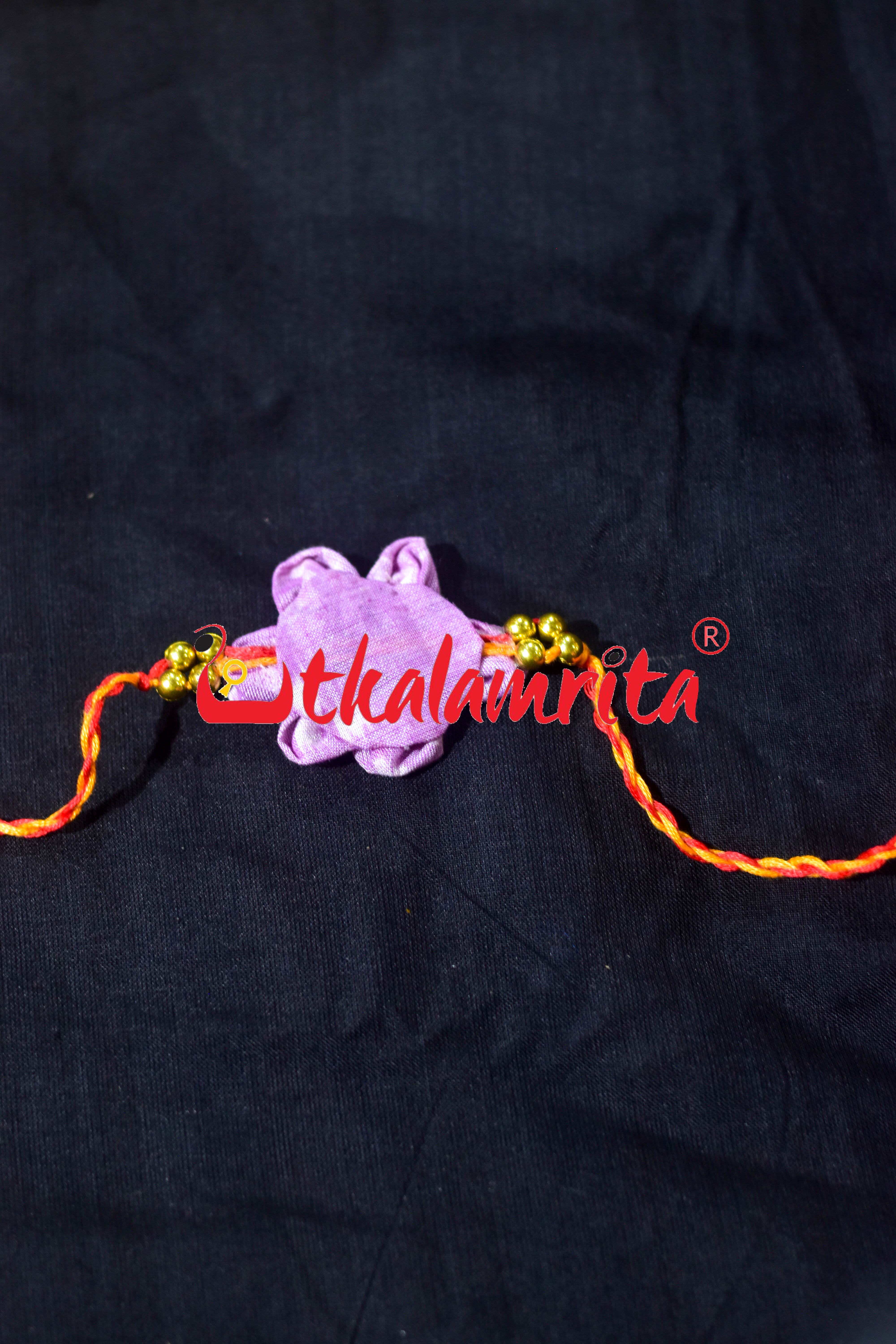Lavendar Flower (Ikat Rakhi)