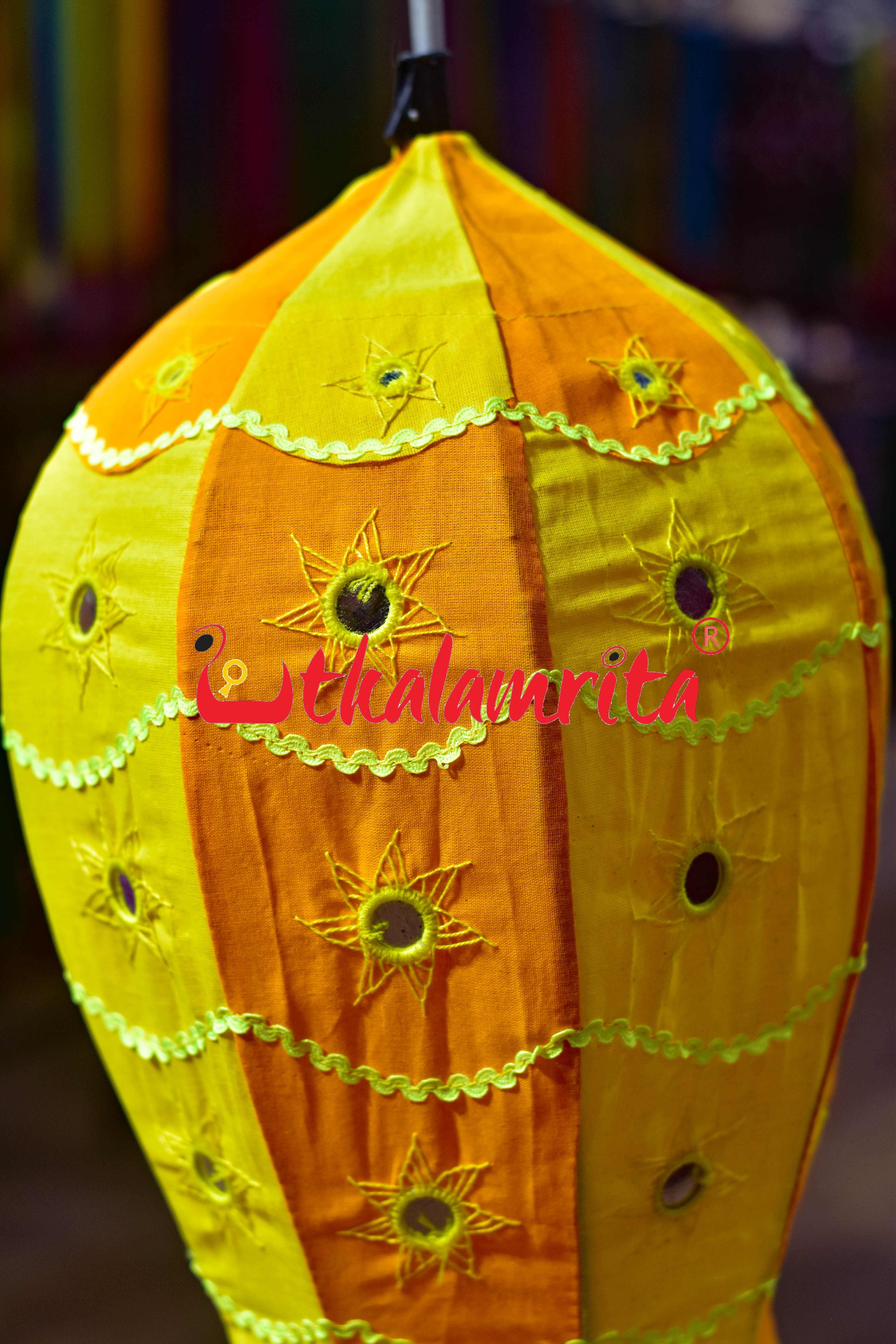 Orange Yellow Special Rocket Lampshade