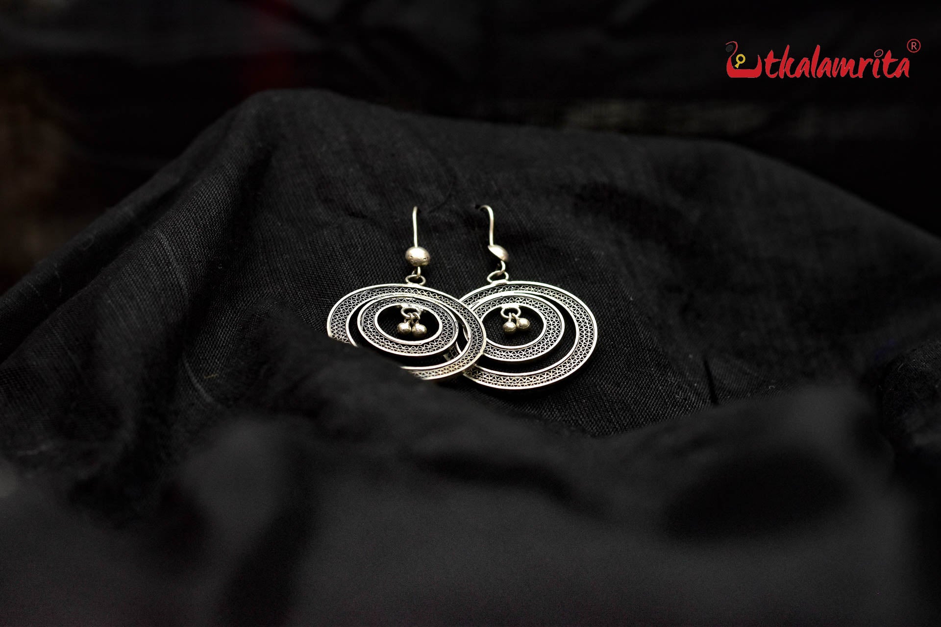 Double Circles Rupa Tarakasi (Danglers)