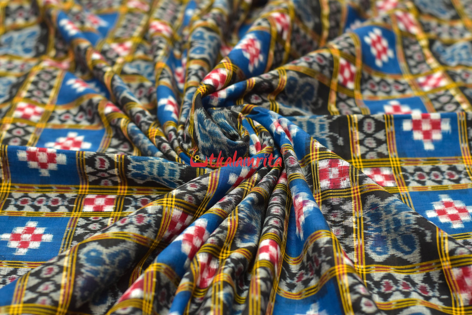 Butterfly Pasapali Team Black Cotton (Fabric)