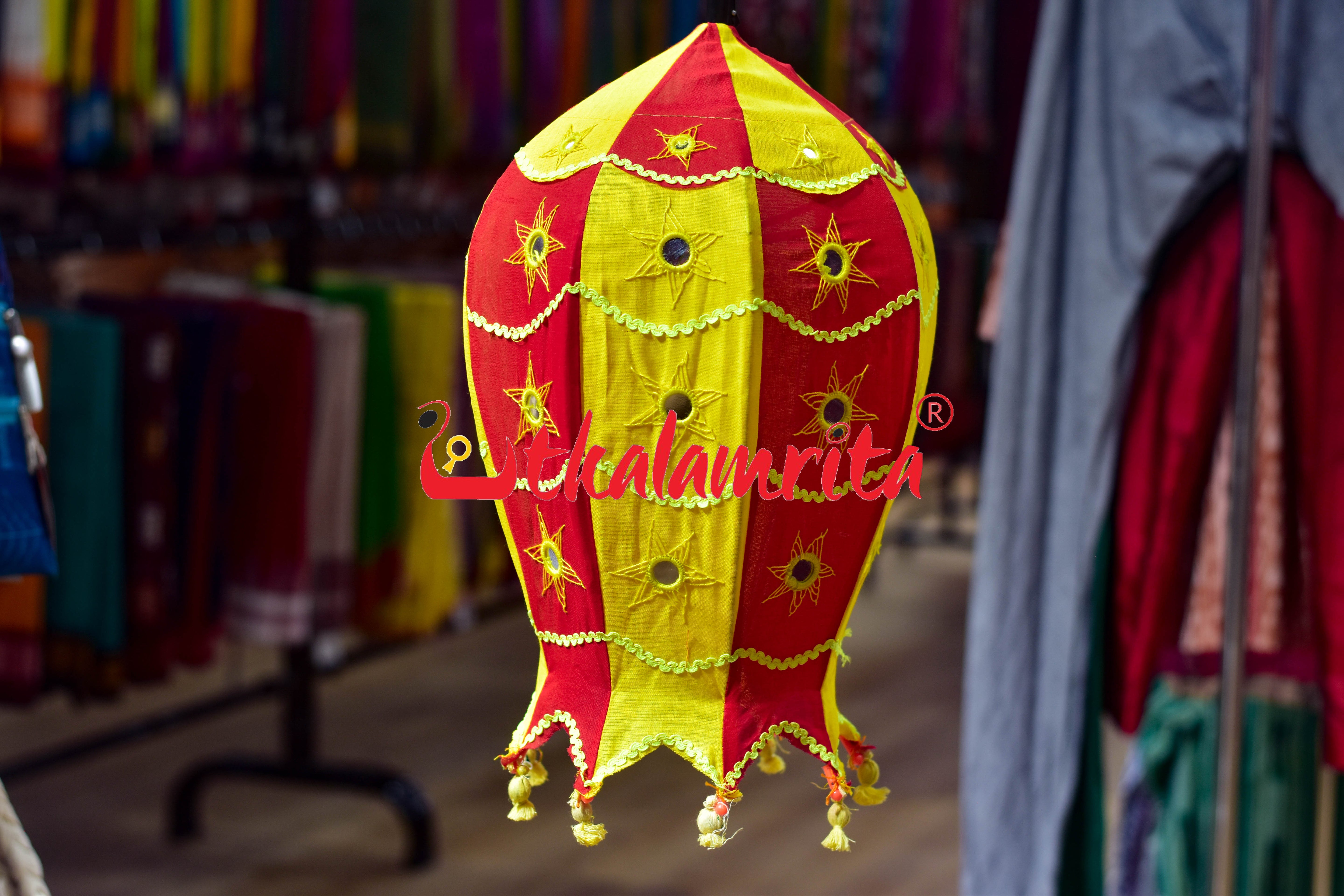 Red Yellow Special Rocket Lampshade