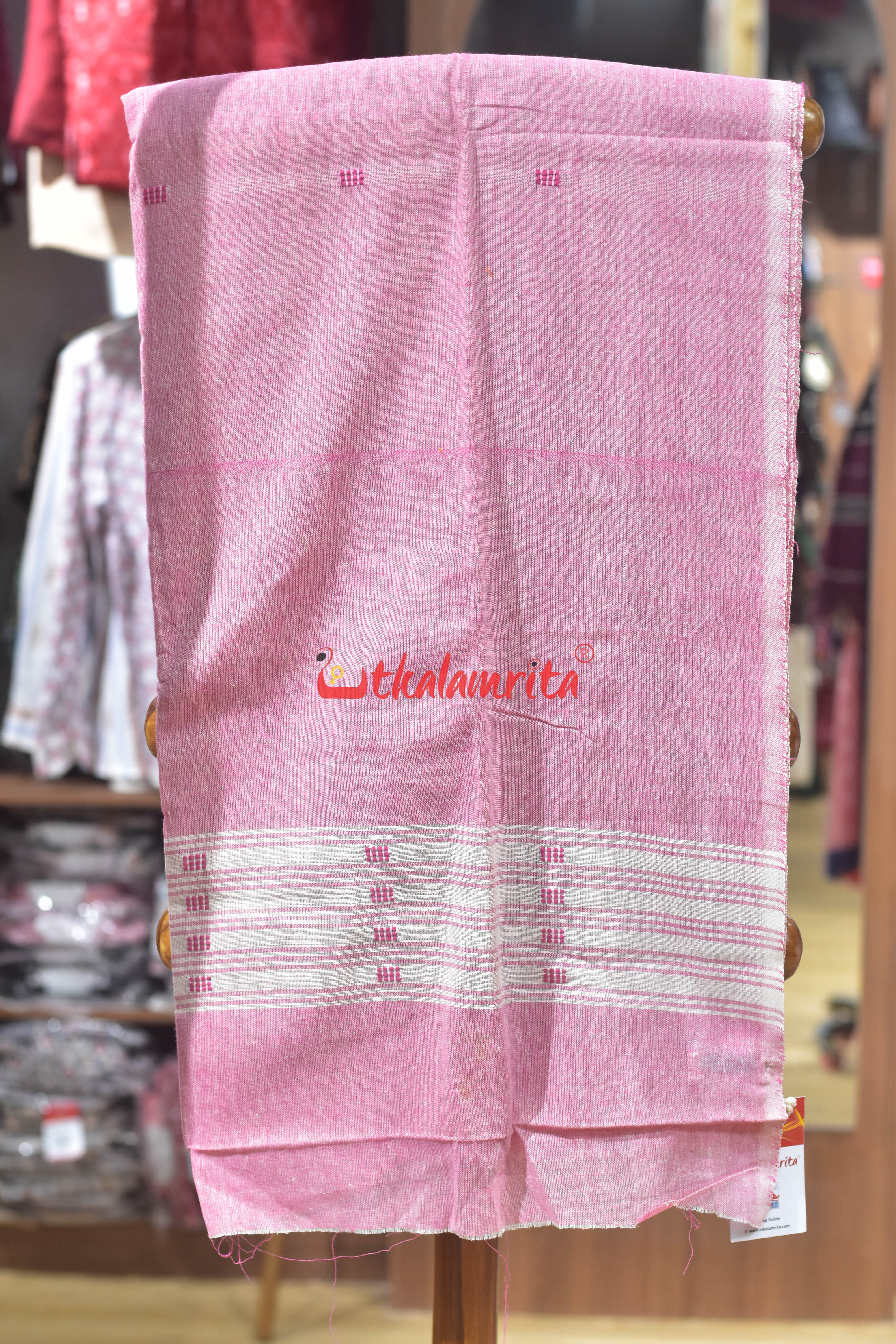 Mangenta Star Pasapali Cotton Dress Set