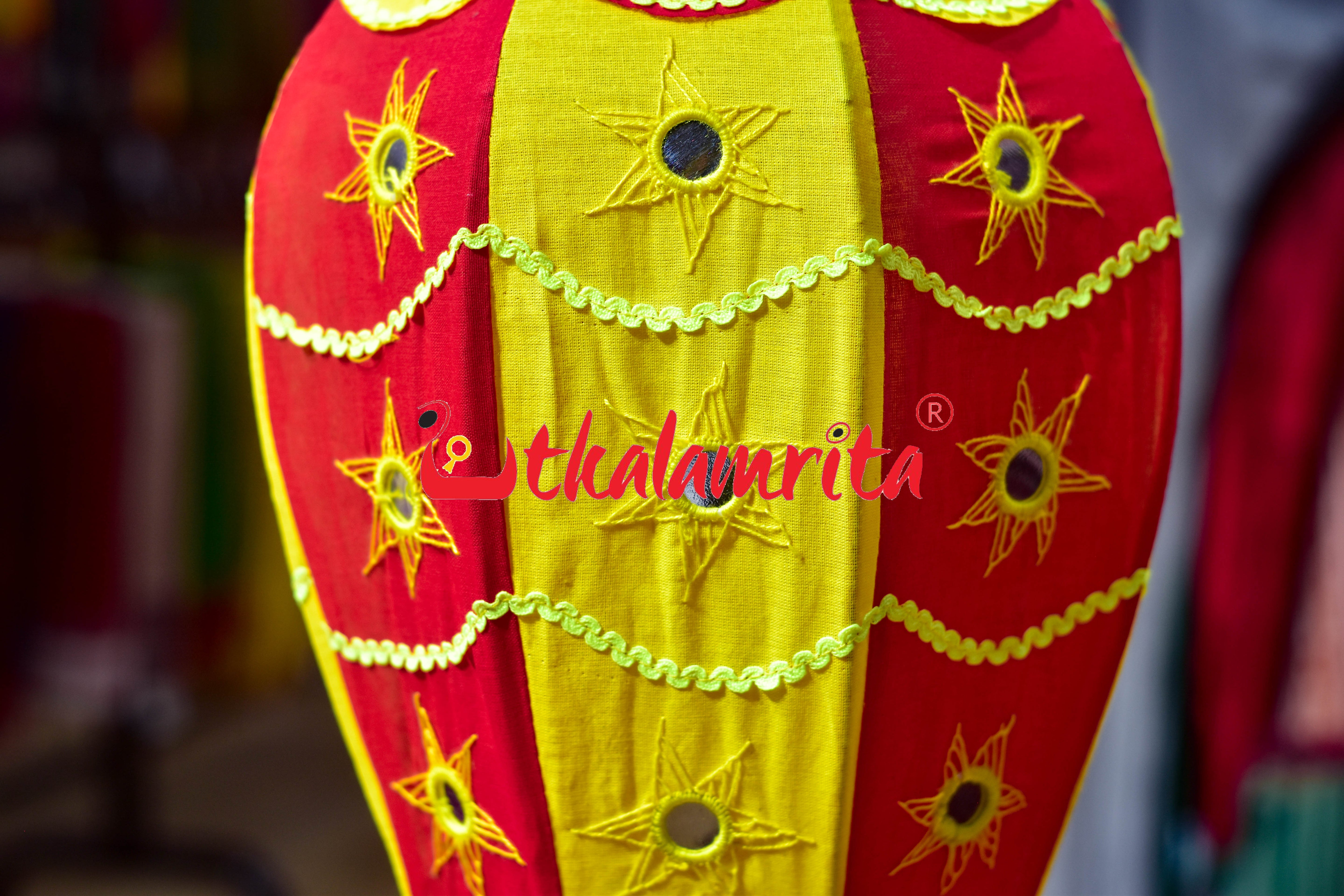 Red Yellow Special Rocket Lampshade