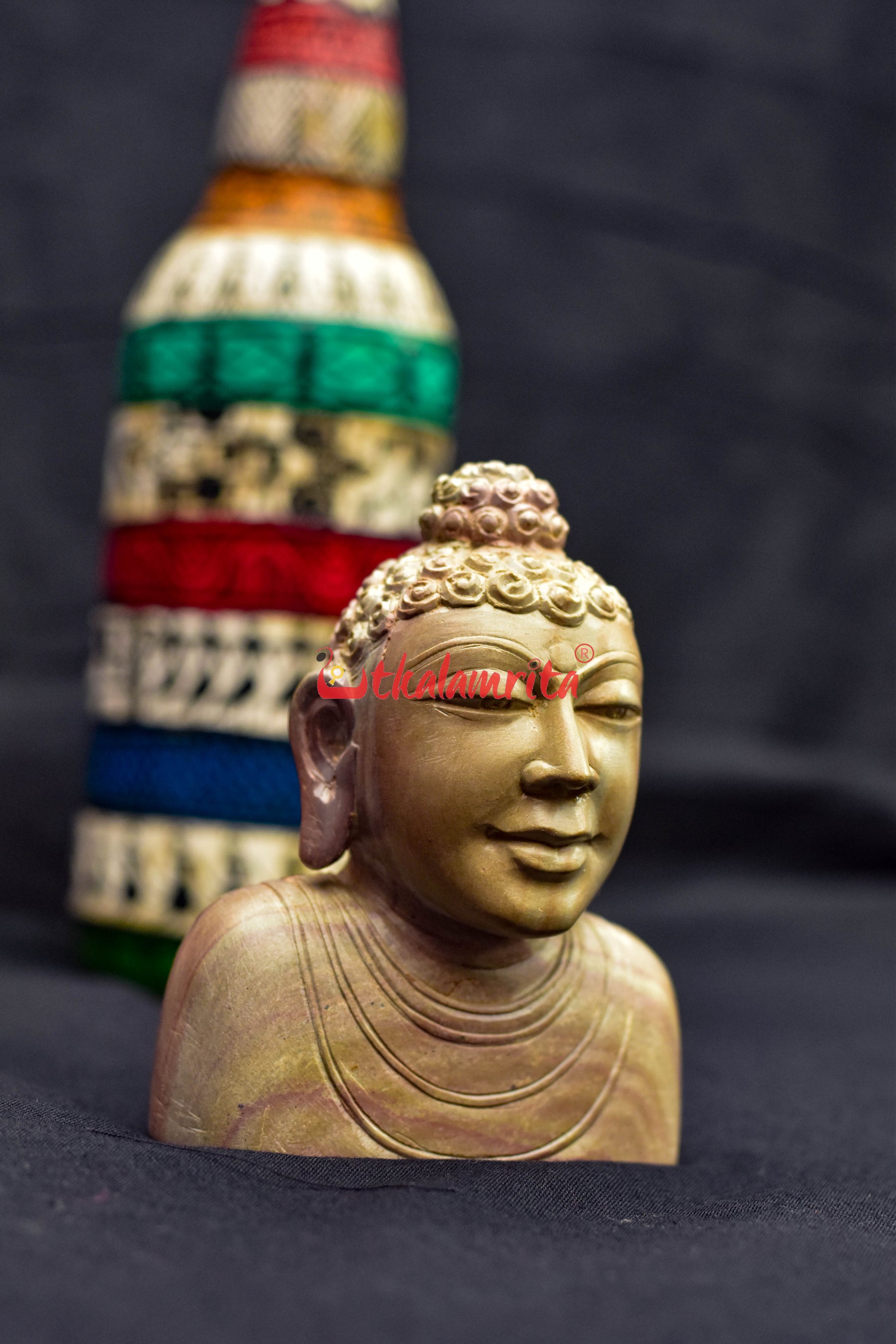 Buddha Konark Stone Carving Idol