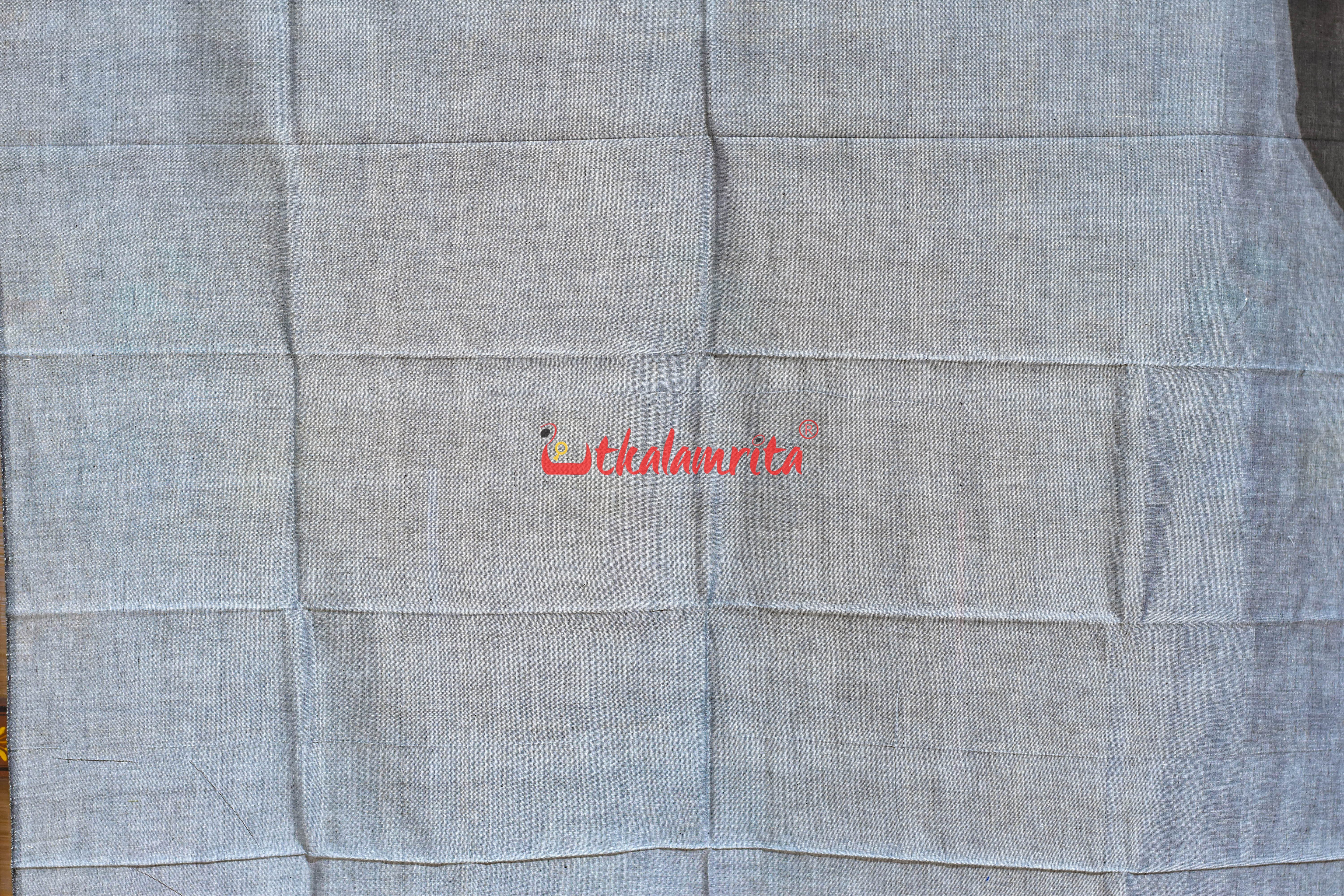 Black Grey Simple Pasapali Flower Dress Set