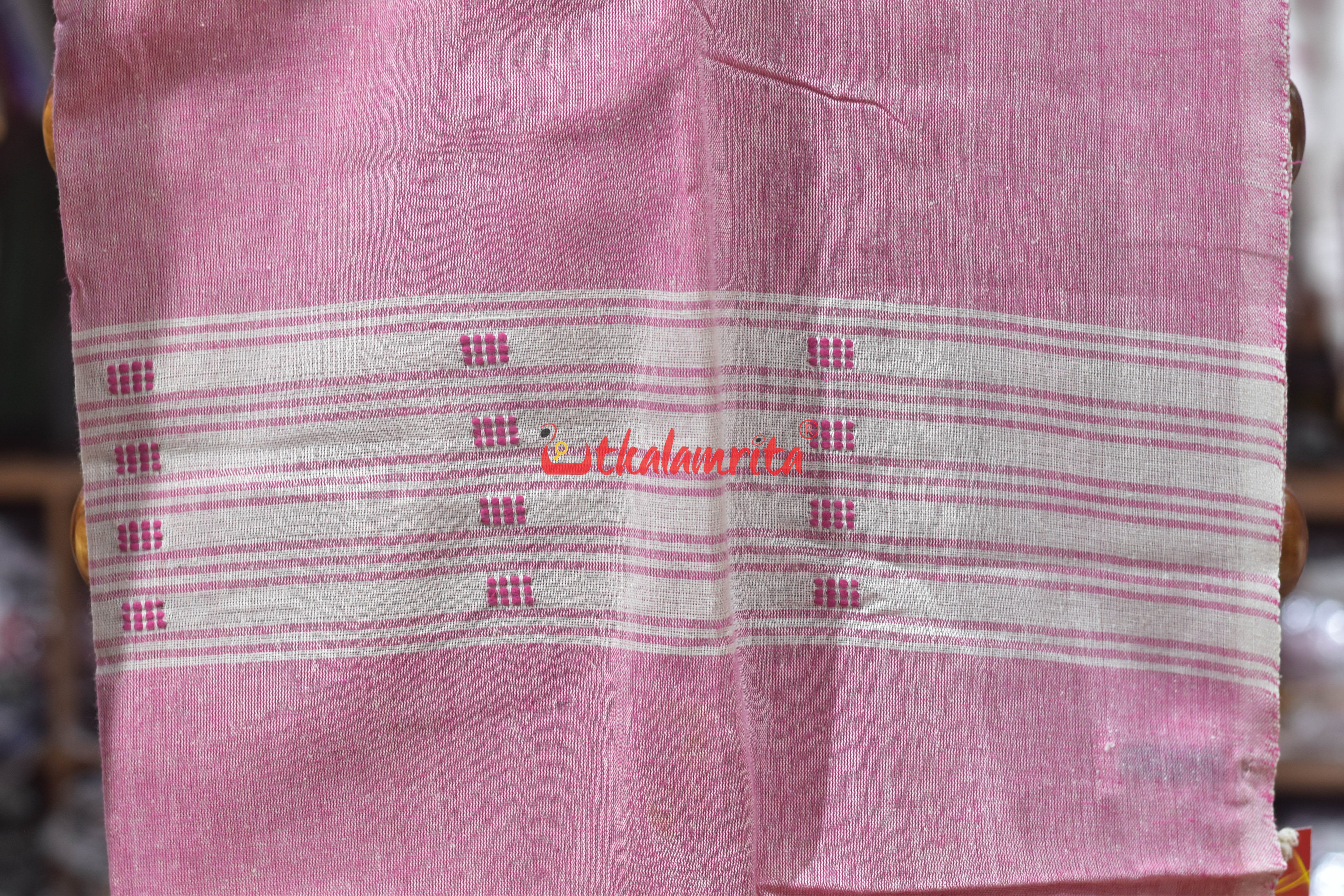 Mangenta Star Pasapali Cotton Dress Set