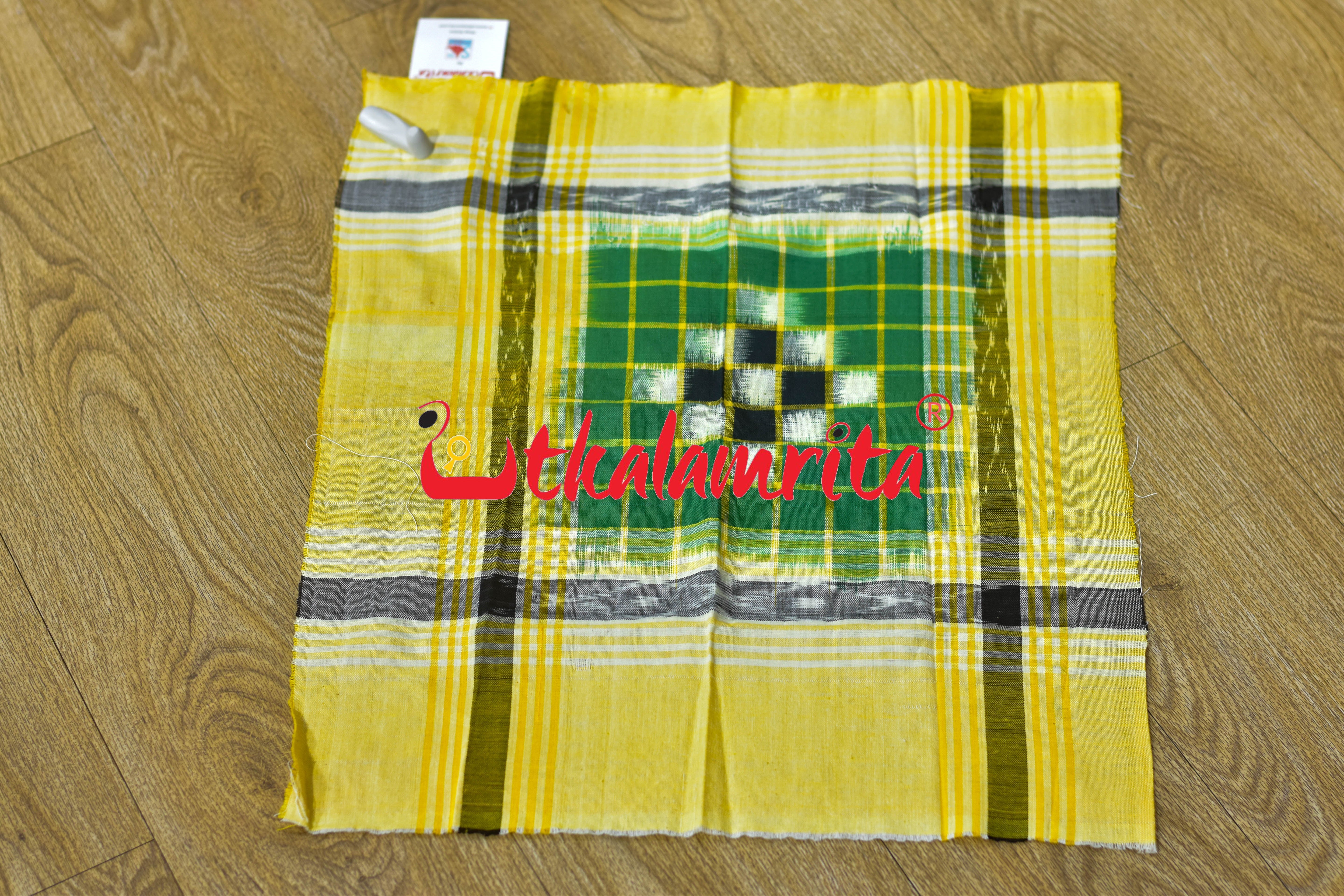 Yellow Green Middle Paspali (Rumal)