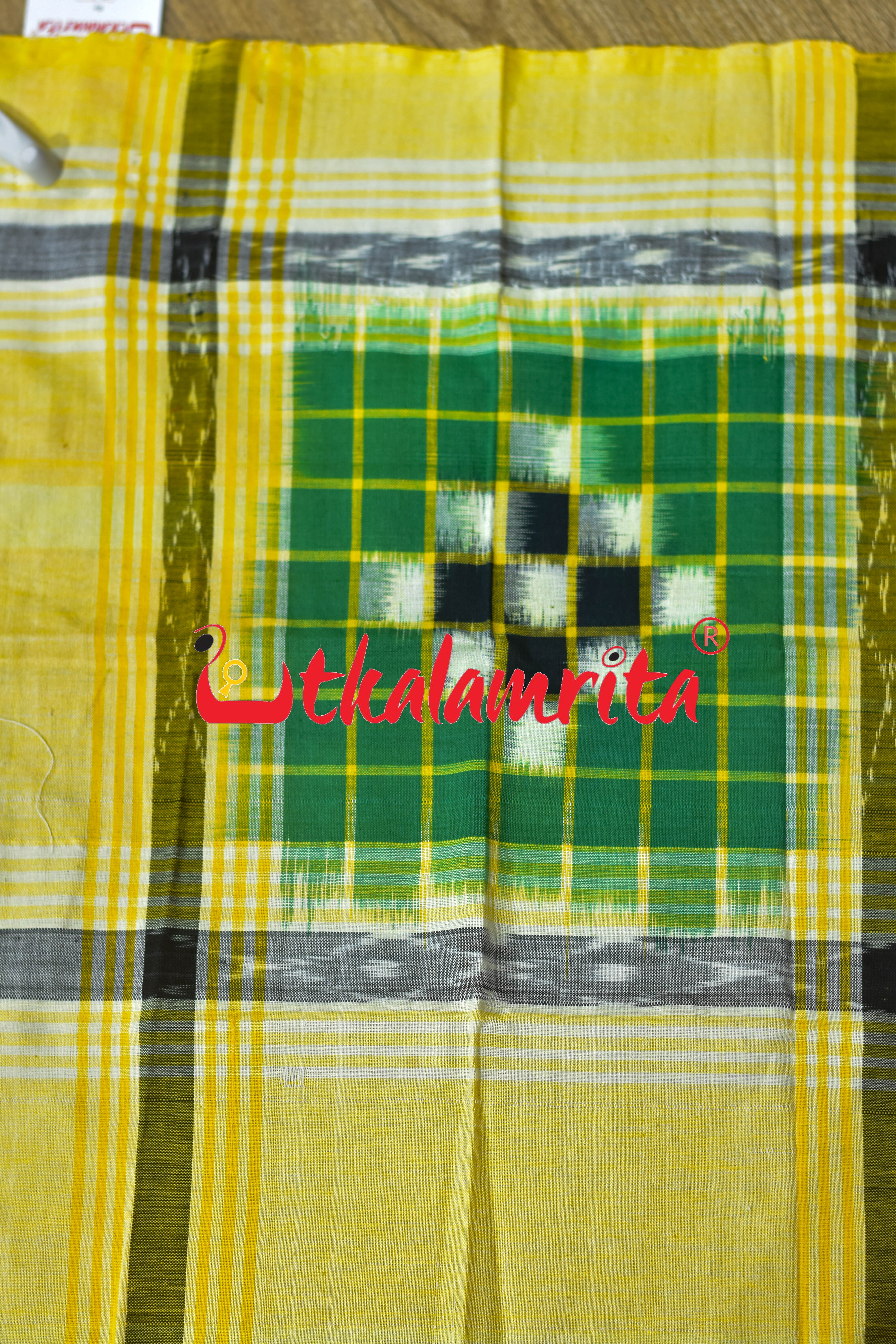 Yellow Green Middle Paspali (Rumal)