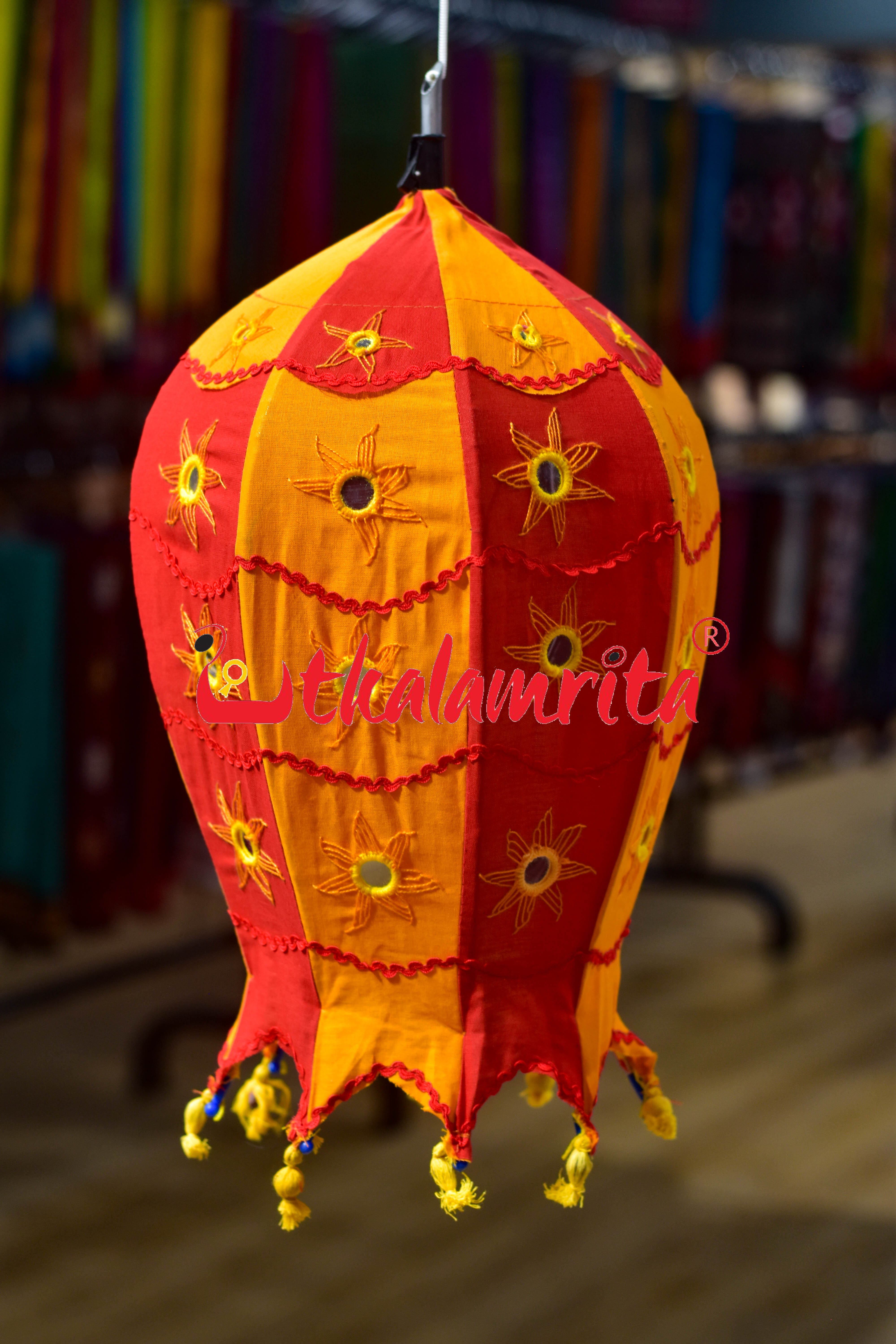 Orange Red Special Rocket Lampshade