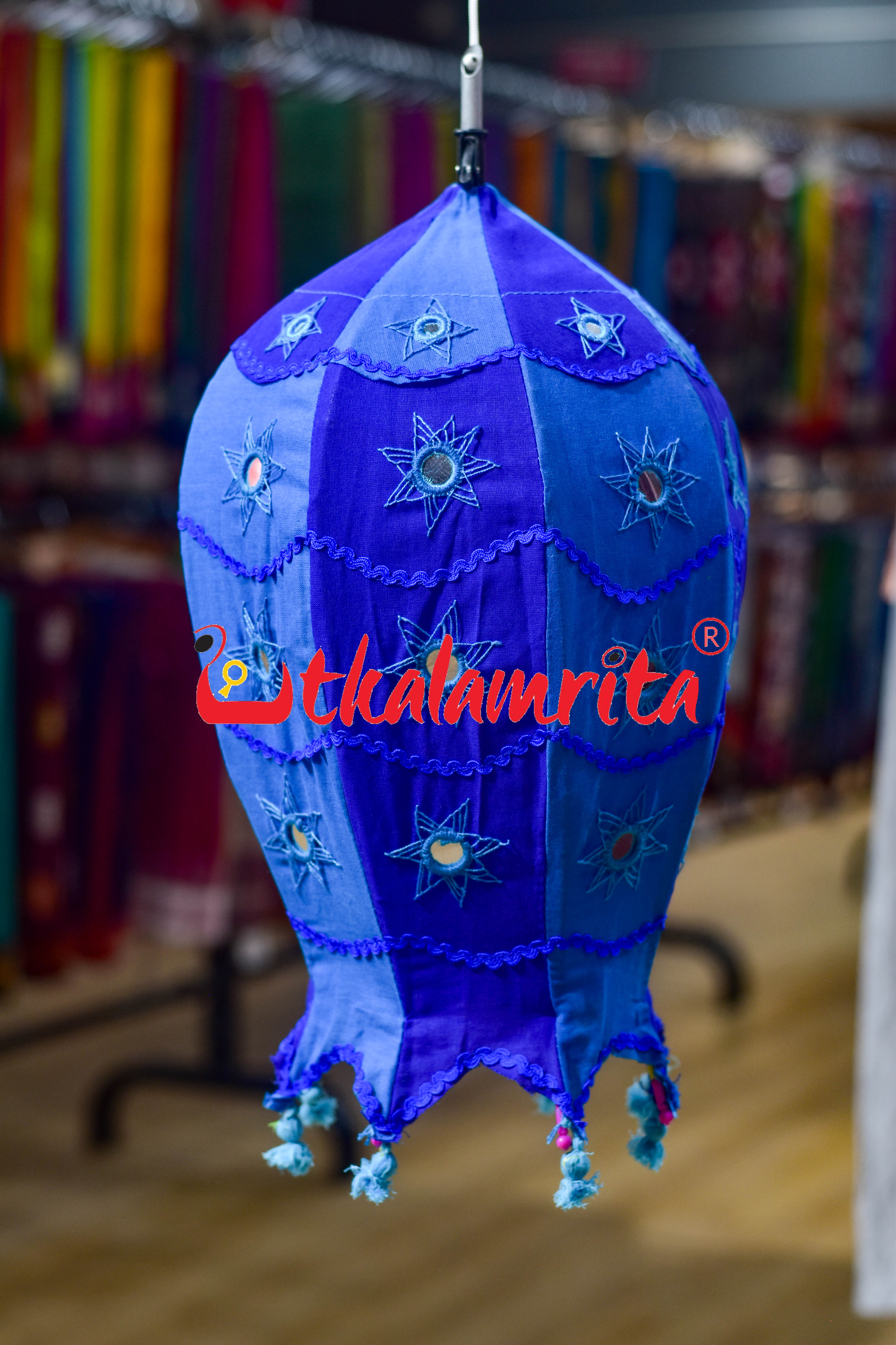 Blue Teal Special Rocket Lampshade