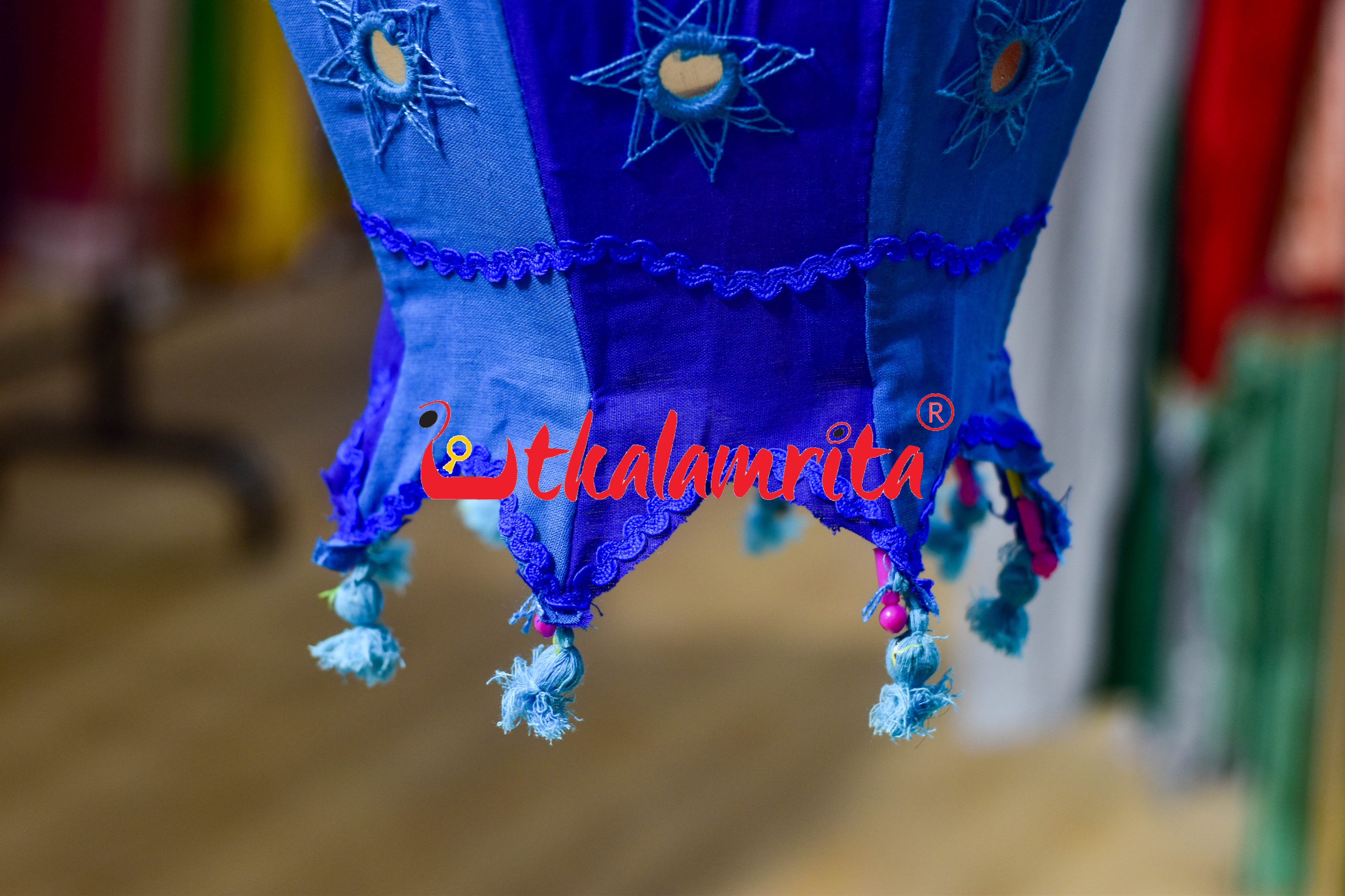 Blue Teal Special Rocket Lampshade