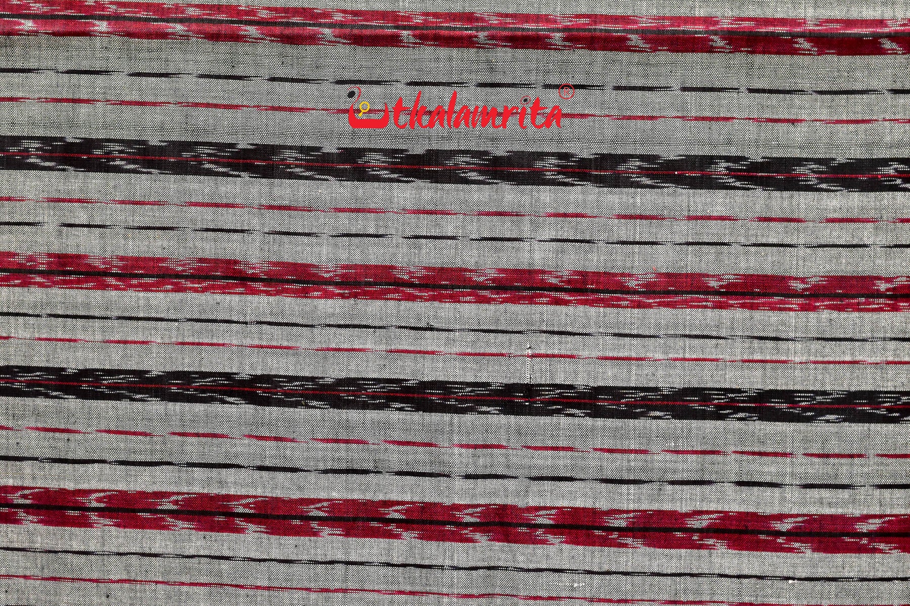 Grey Dhanpatri RBW Khandua Cotton Saree