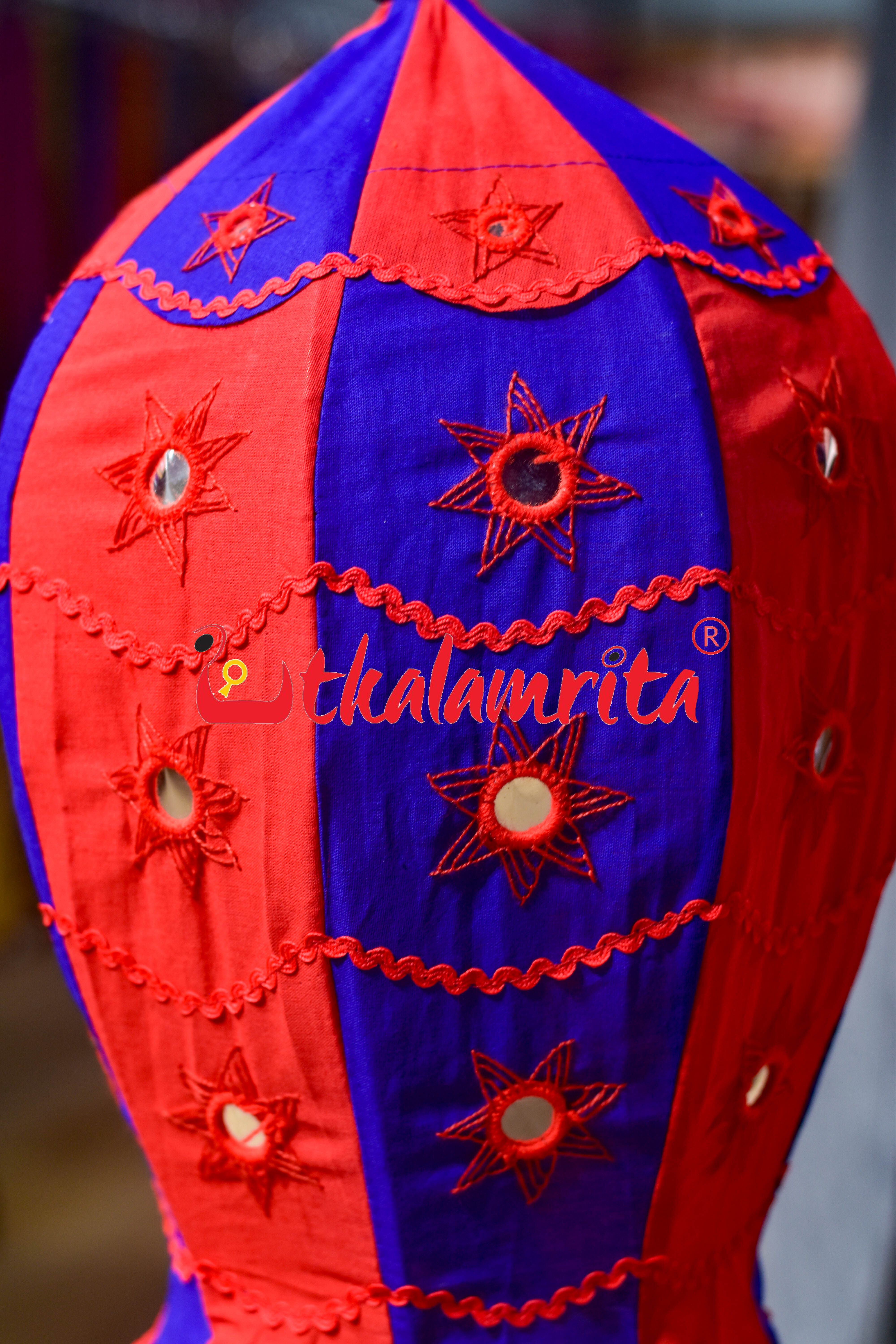 Red Blue Special Rocket Lampshade