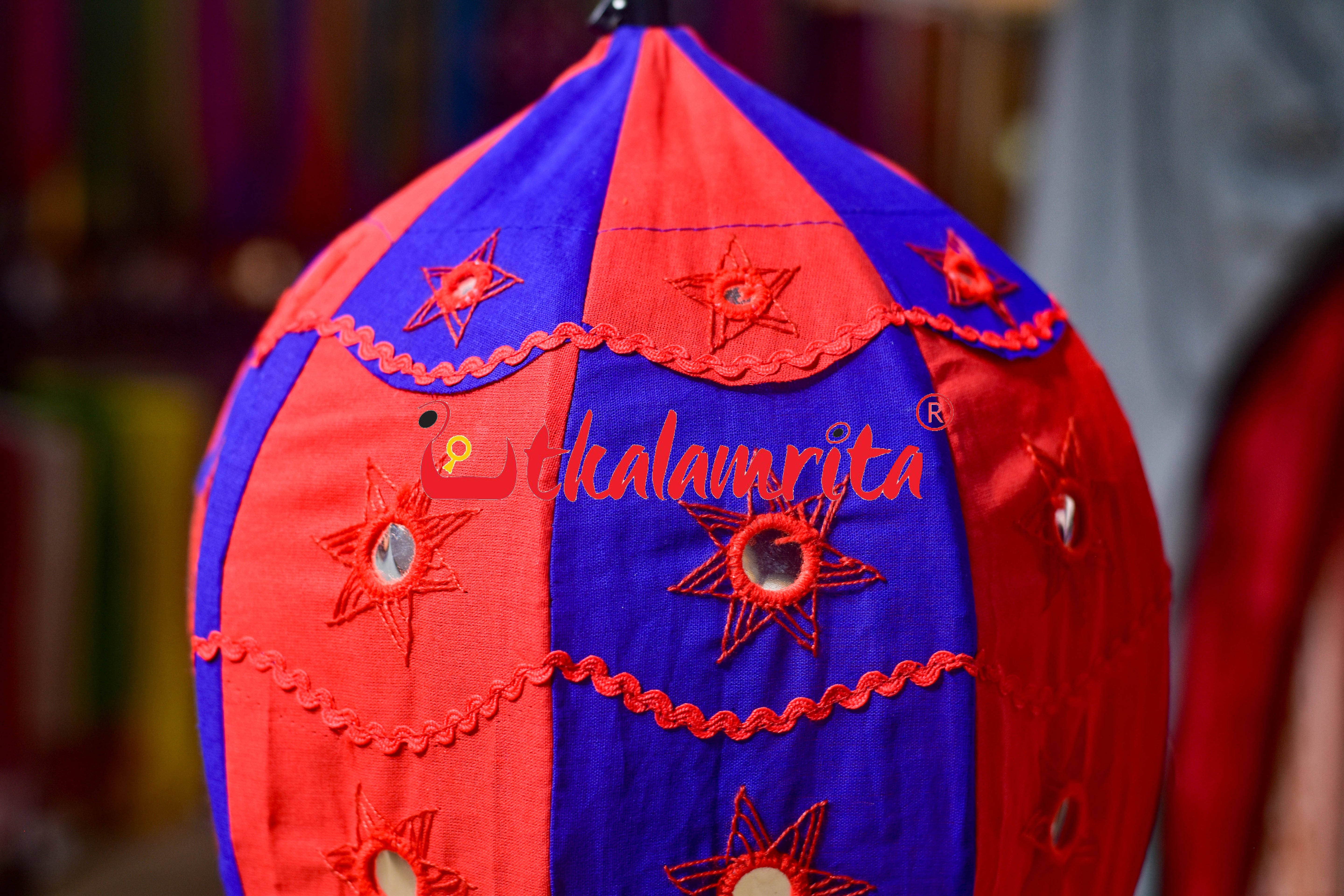 Red Blue Special Rocket Lampshade