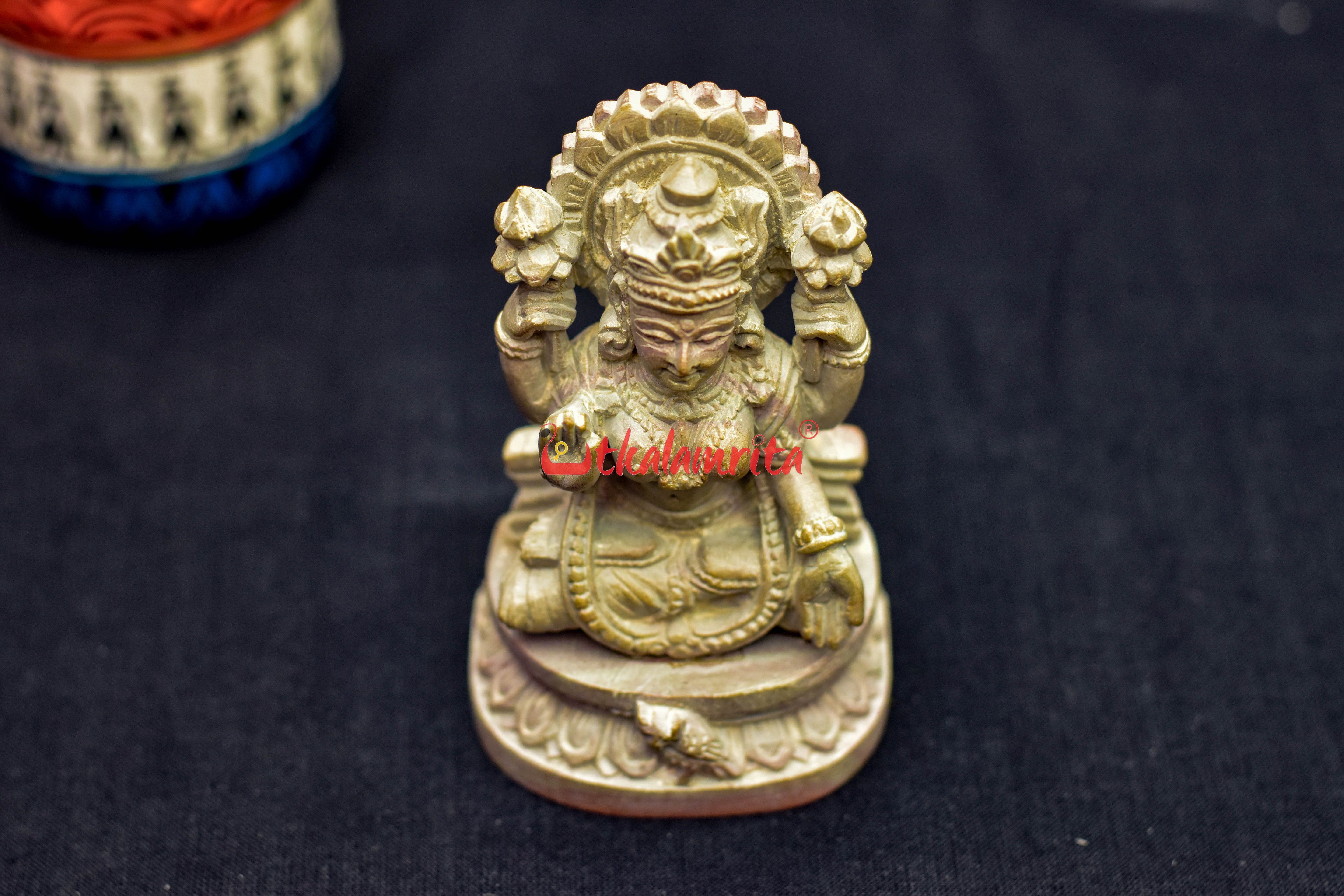 Lakhmi Konark Stone Carving Idol