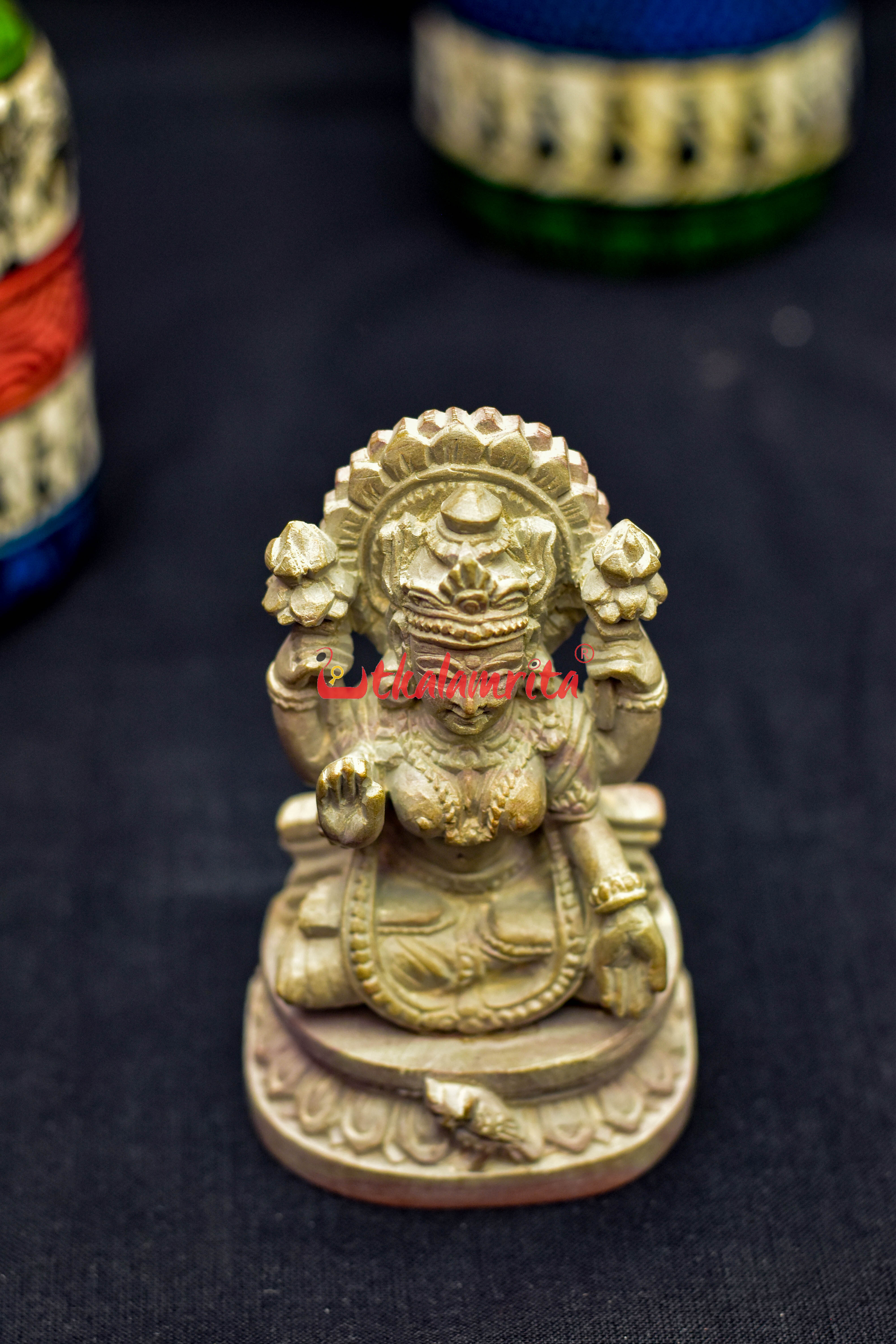 Lakhmi Konark Stone Carving Idol