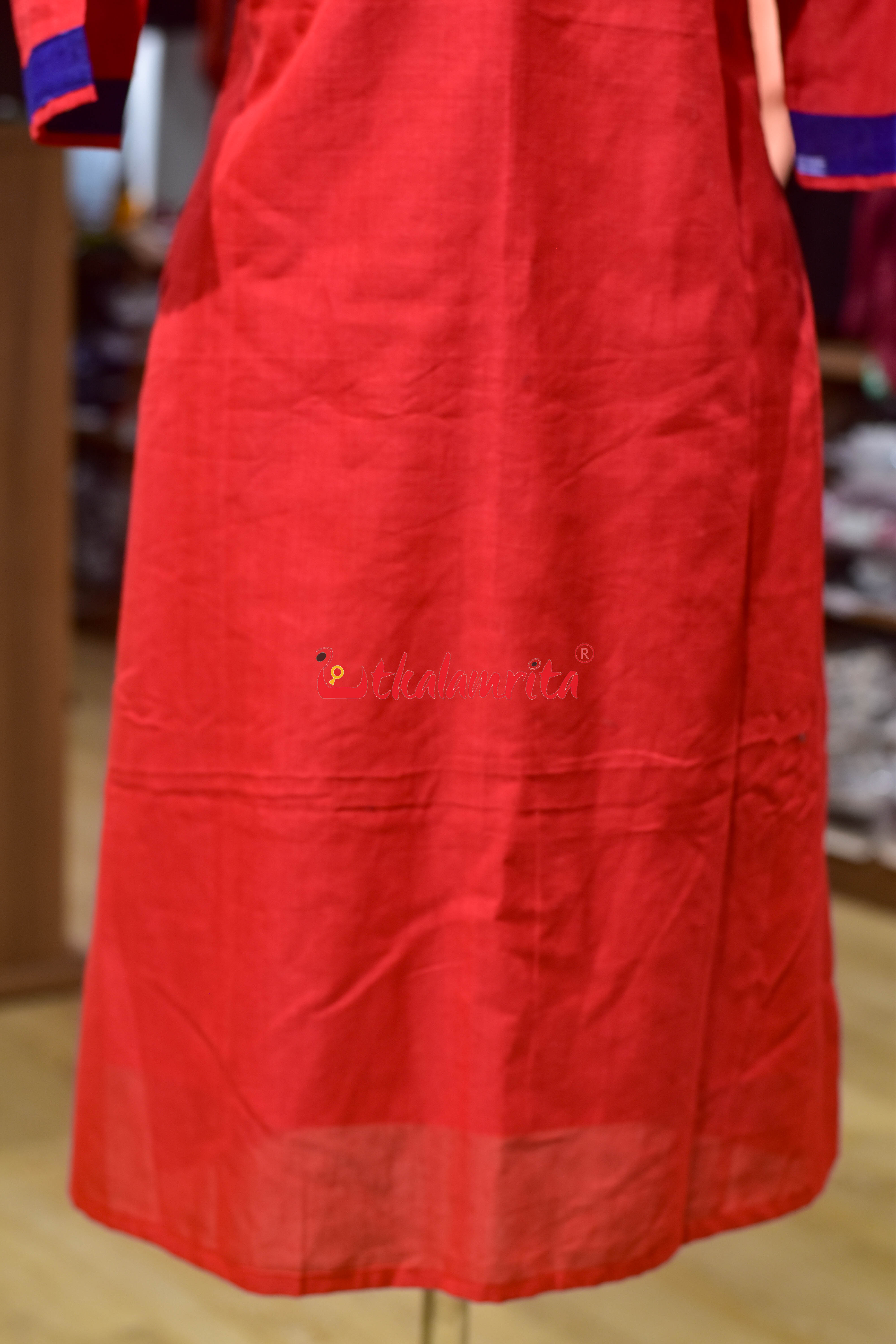 Fiery Ikat Grace (Ladies Kurti)