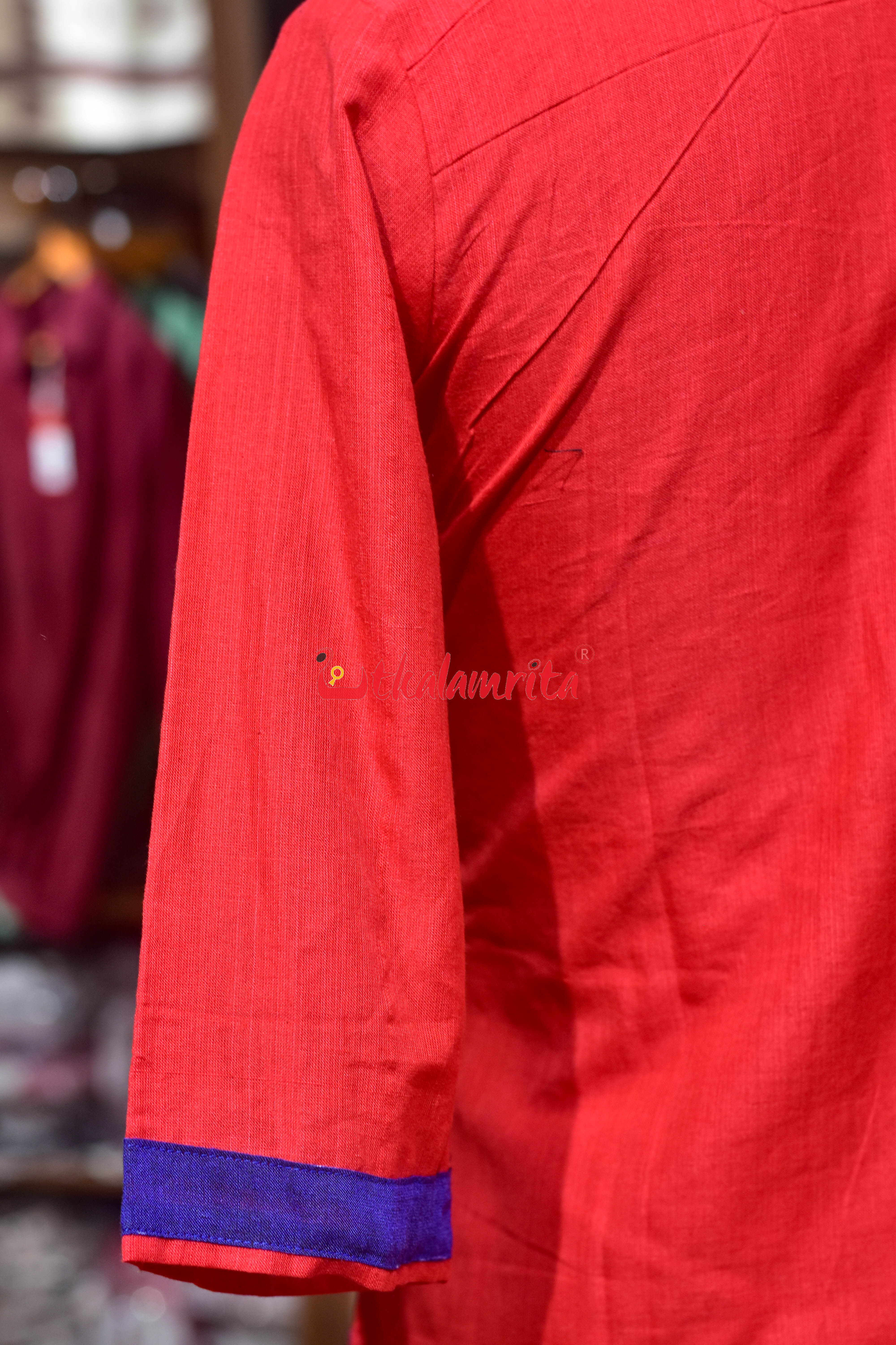 Fiery Ikat Grace (Ladies Kurti)