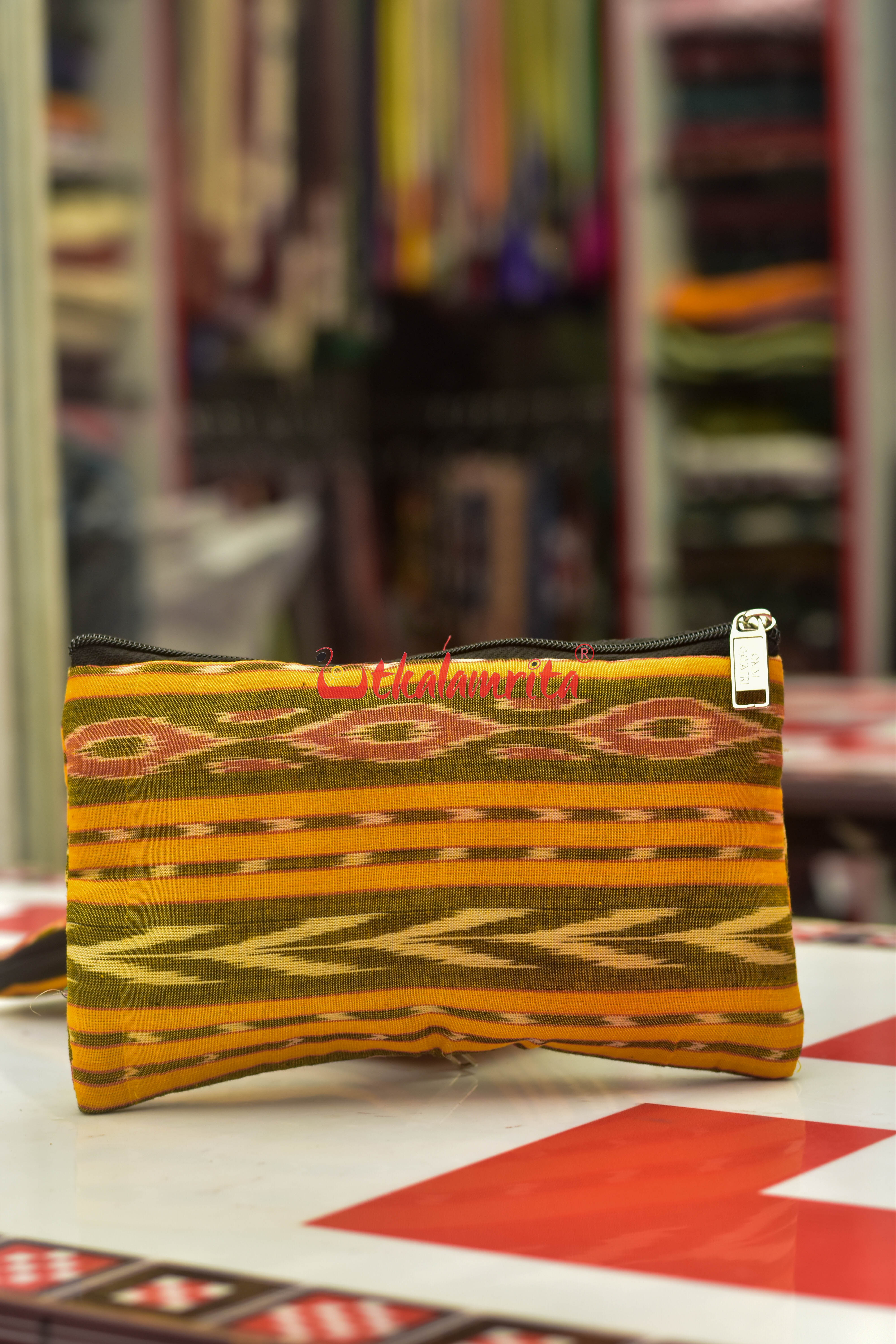 Lemon Ikat Small Purse