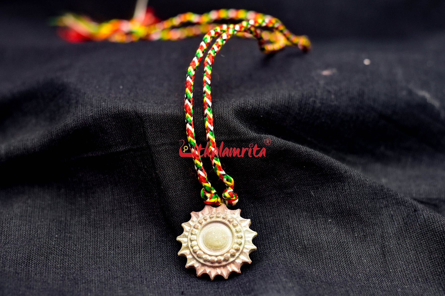 Mukhi Konark Stone Carving Locket